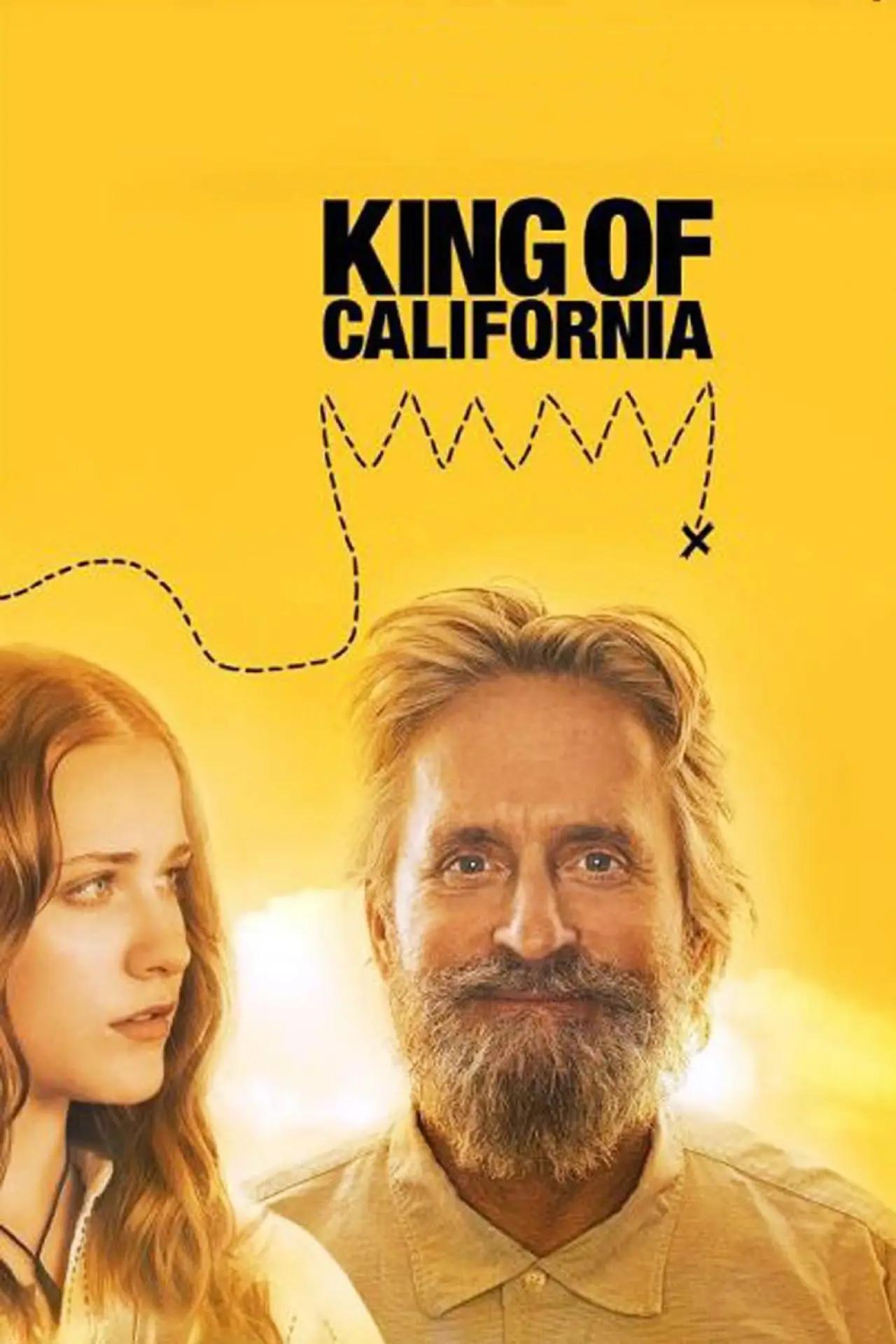 Plakat filmowy "Król Kalifornii"