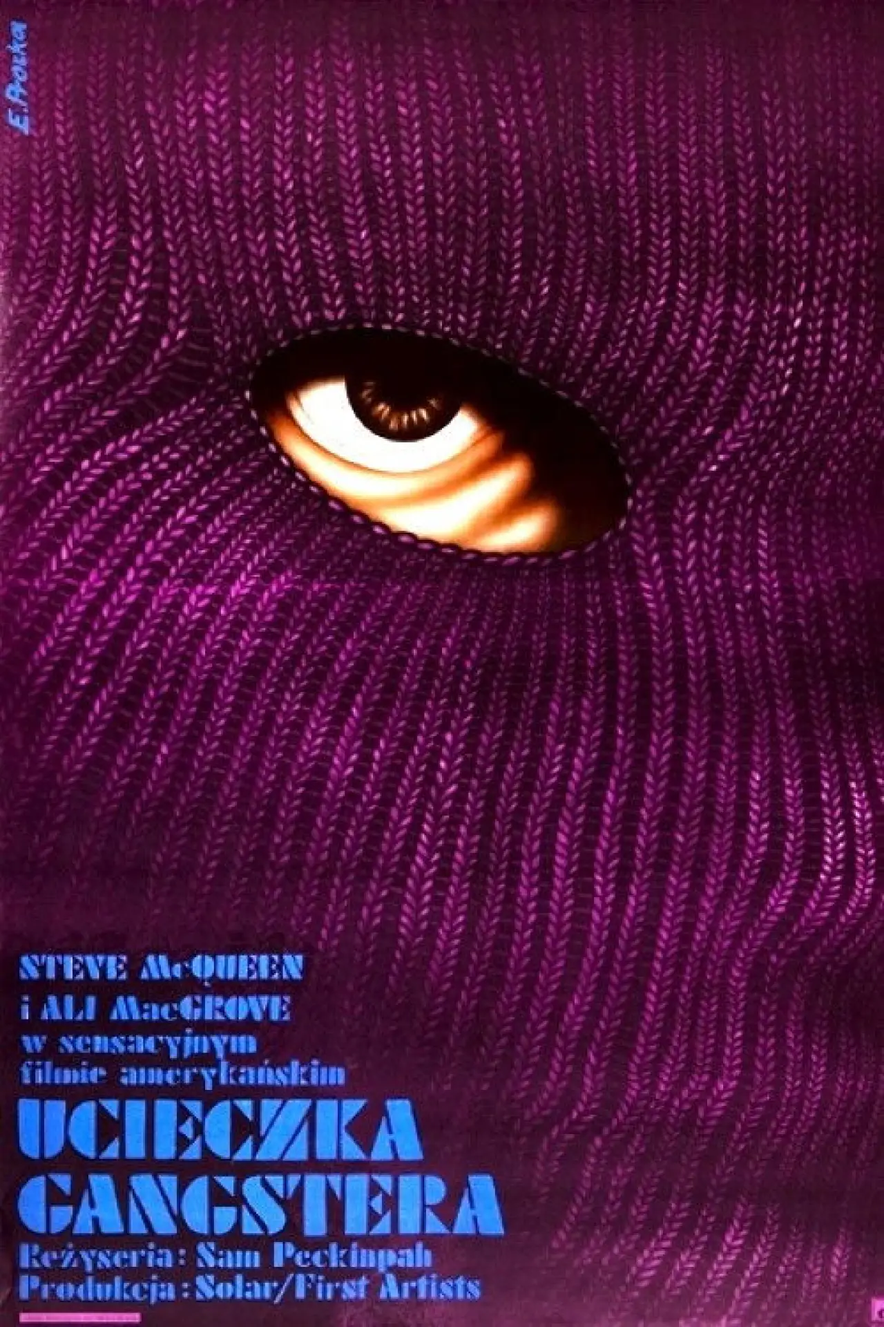 Plakat filmowy "Ucieczka Gangstera"