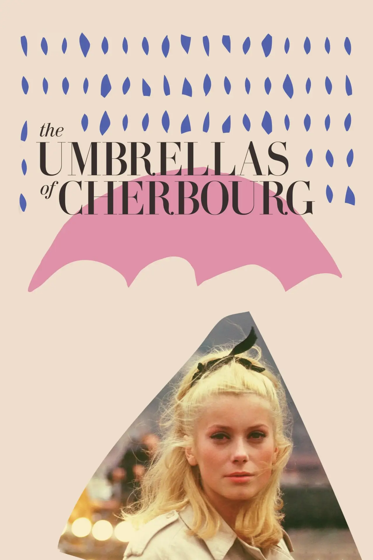 Plakat filmowy "Parasolki z Cherbourga"
