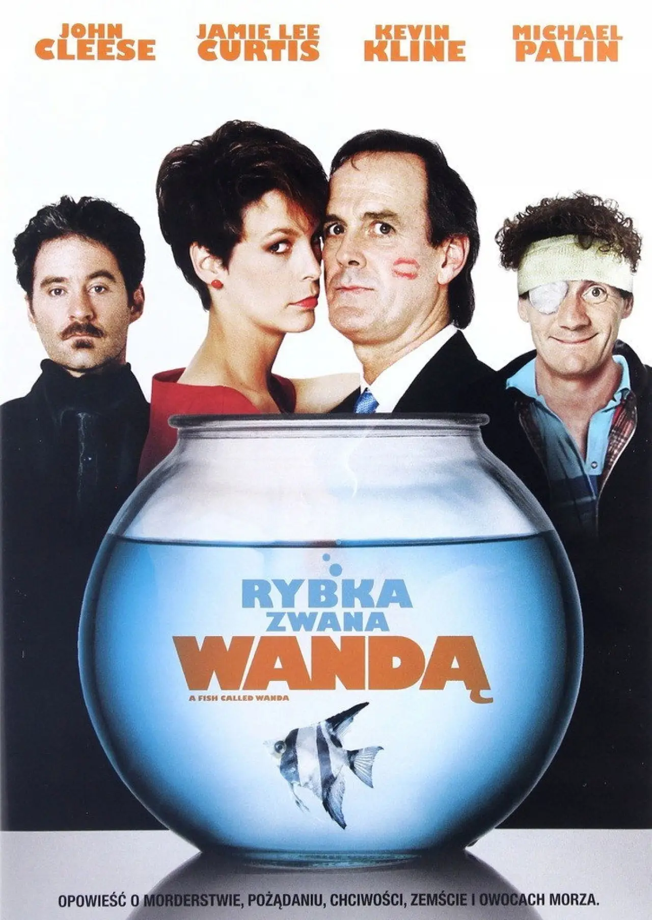 Plakat filmowy "Rybka zwana Wandą"
