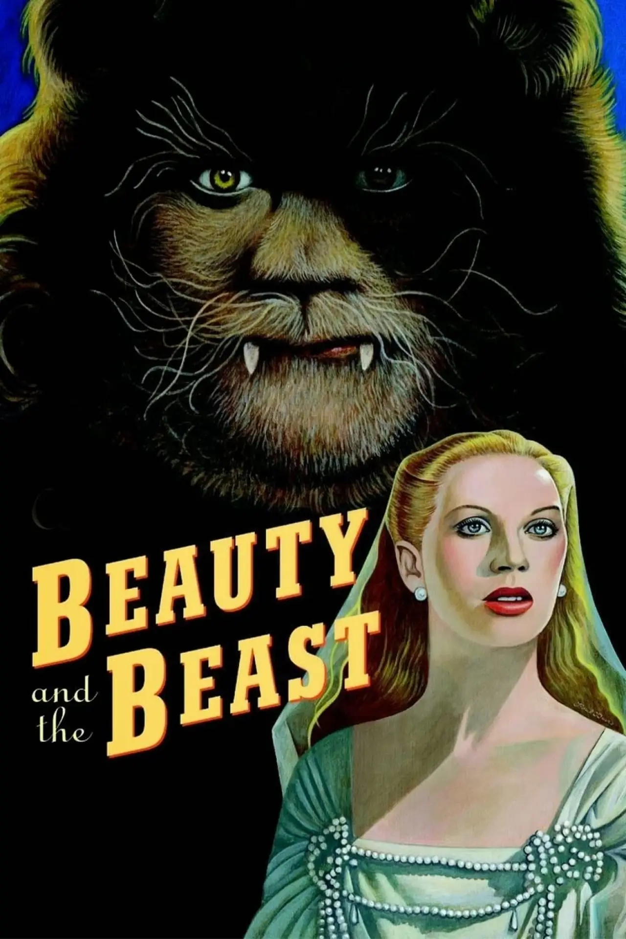 Plakat filmowy "Piękna i Bestia"