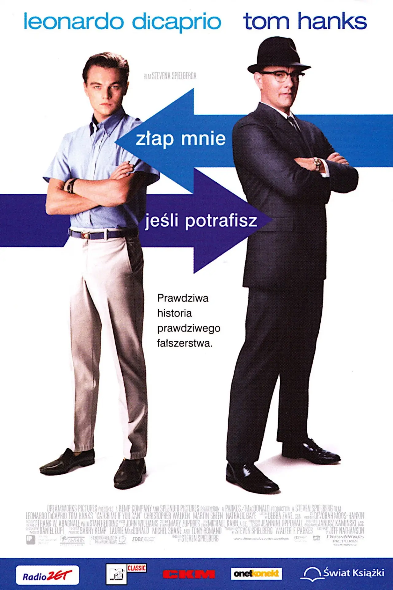 Plakat filmowy "Złap mnie, jeśli potrafisz"