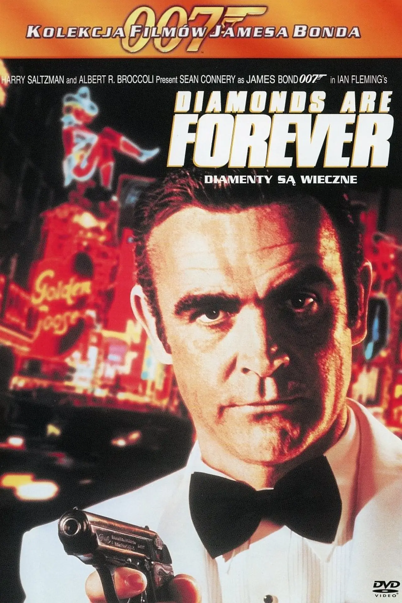Plakat filmowy "Diamenty są wieczne"