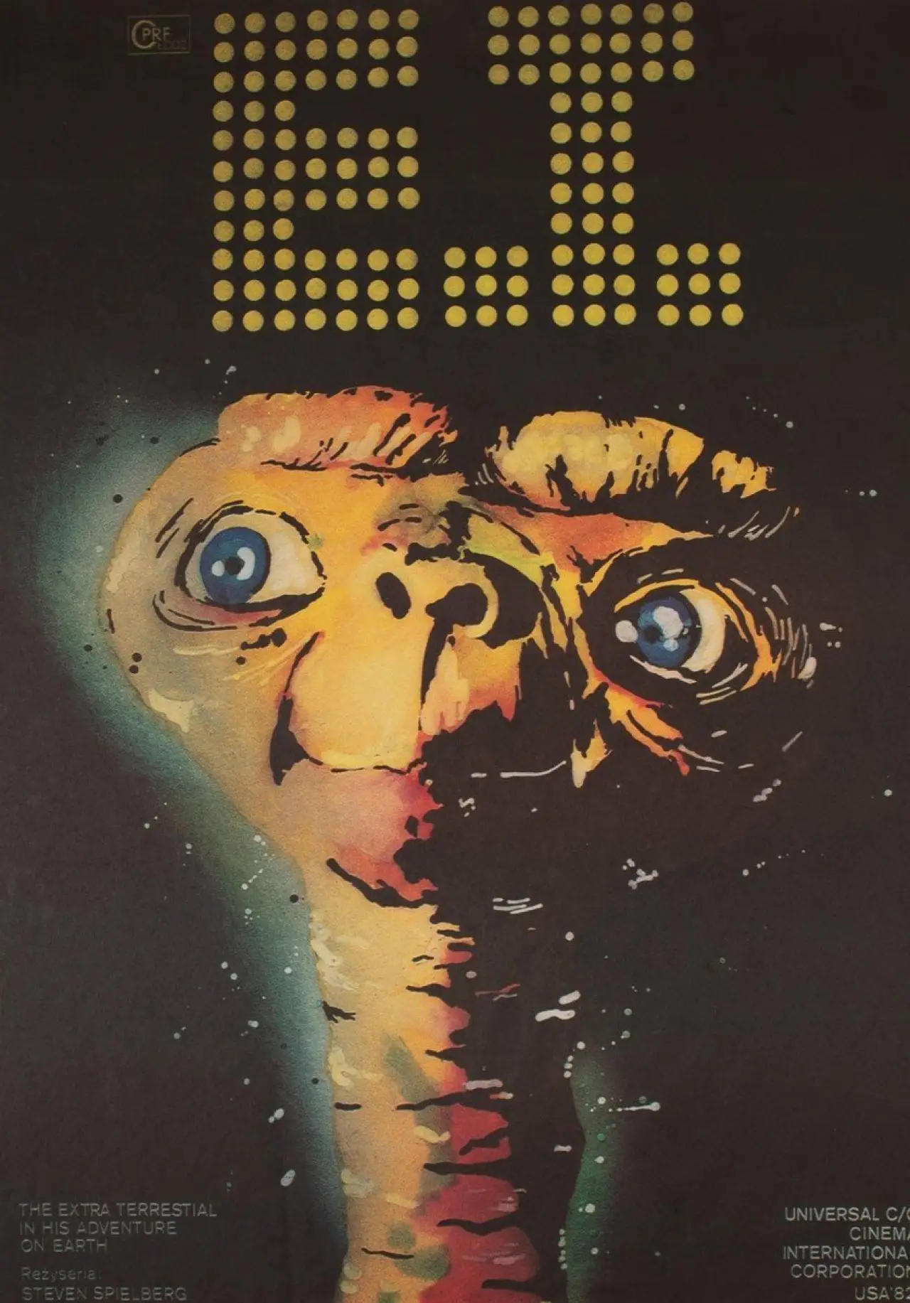 Plakat filmowy "E.T."