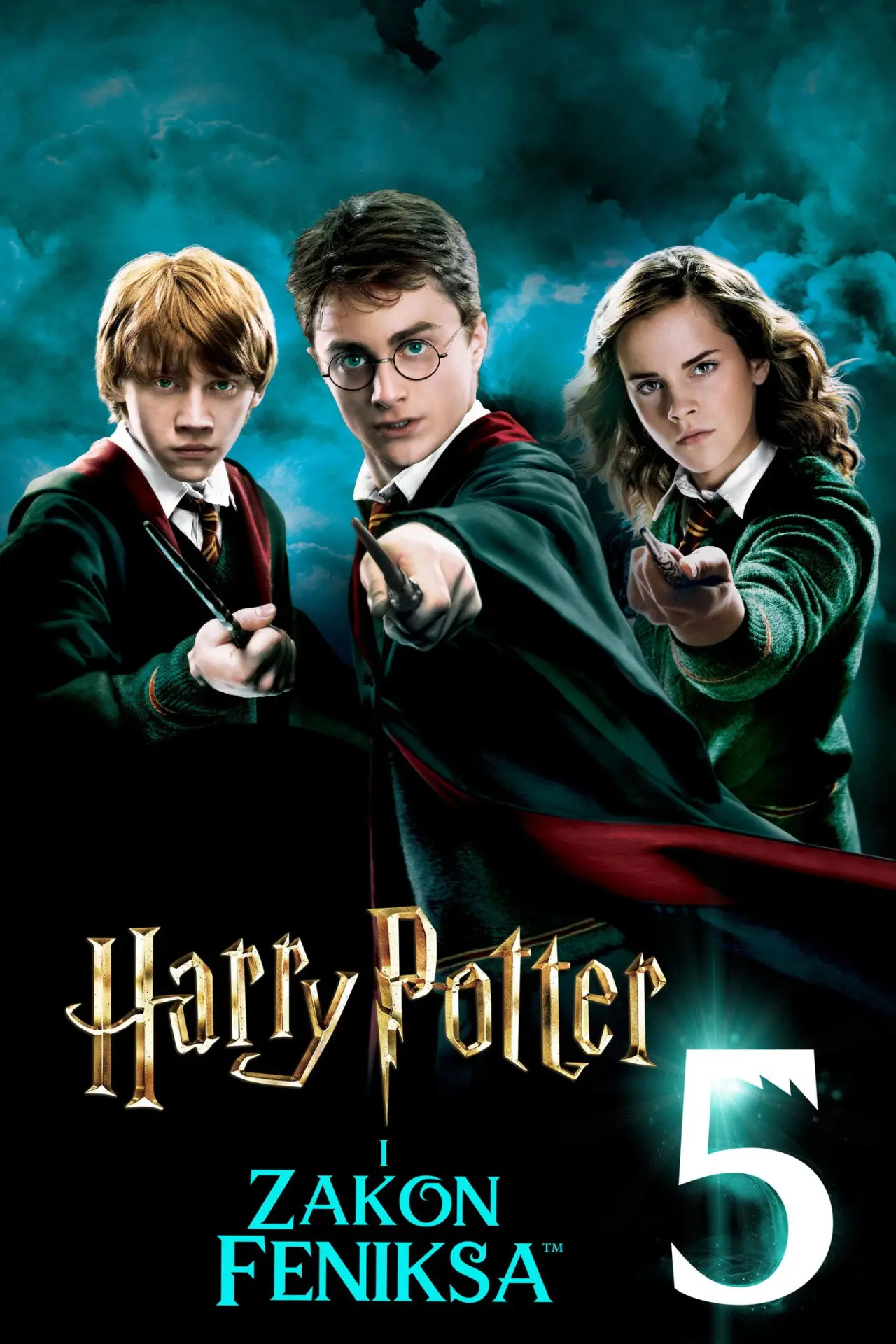 Plakat filmowy "Harry Potter i Zakon Feniksa"