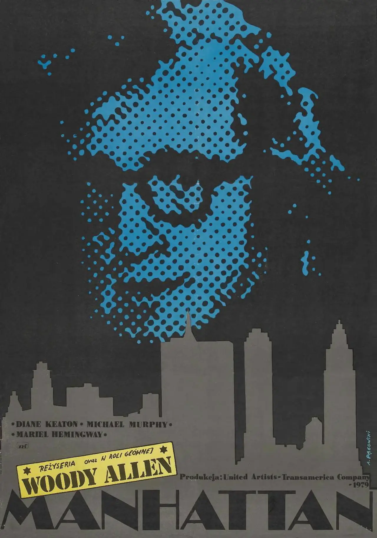 Plakat filmowy "Manhattan"
