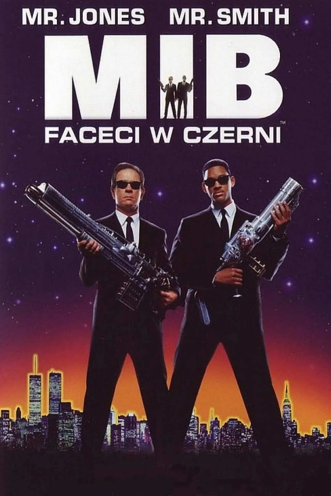 Plakat filmowy "Faceci w czerni"