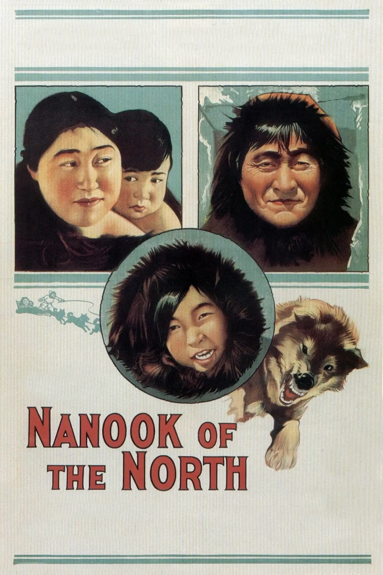 Plakat filmowy "Nanuk z Północy"