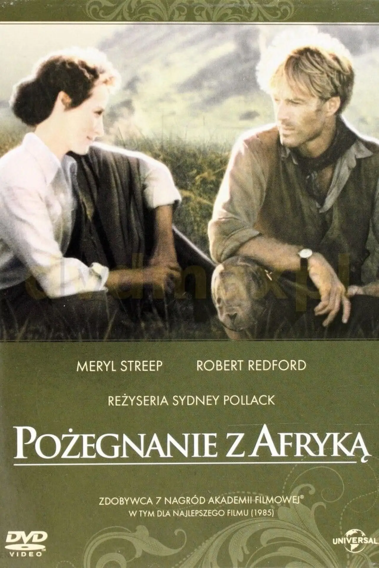 Plakat filmowy "Pożegnanie z Afryką"