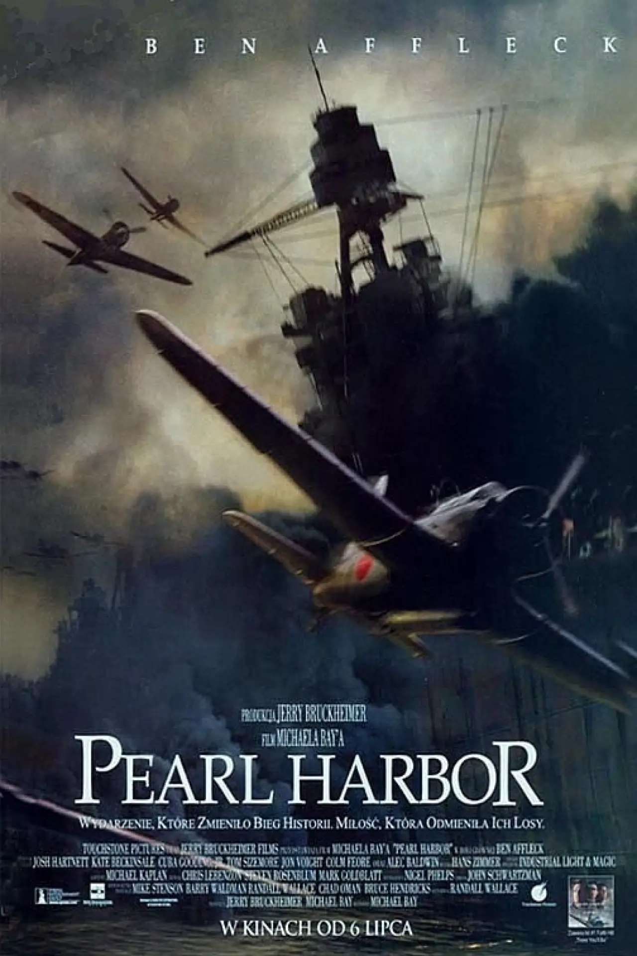 Plakat filmowy "Pearl Harbor"