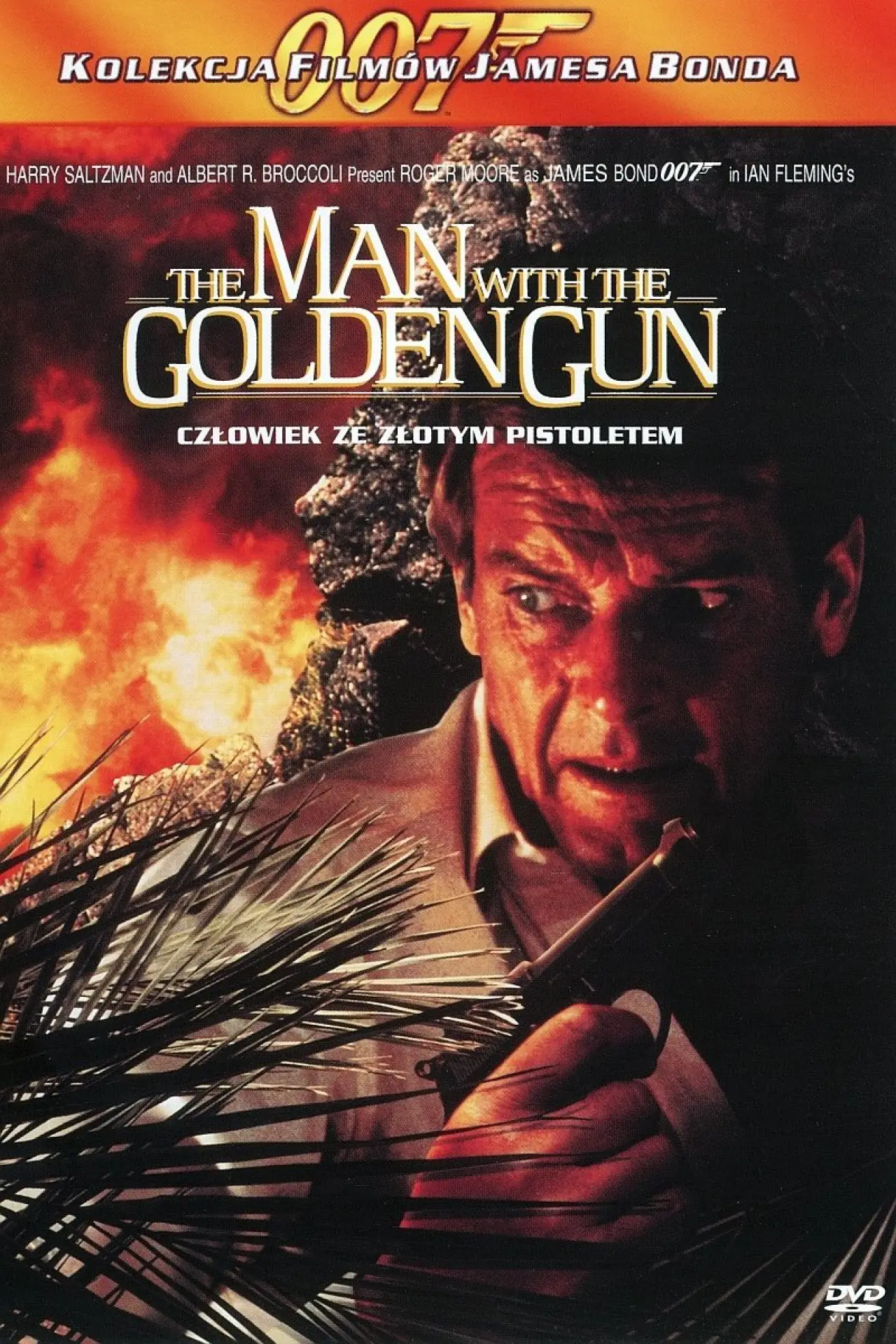 Plakat filmowy "Człowiek ze złotym pistoletem"