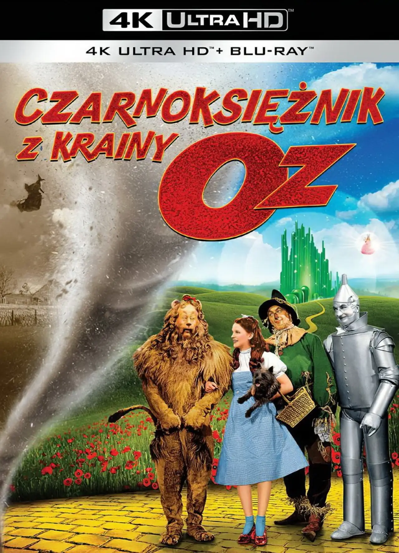 Plakat filmowy "Czarnoksiężnik z Oz"