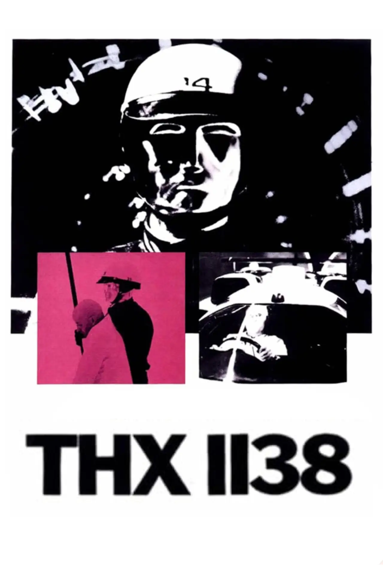 Plakat filmowy "THX 1138"