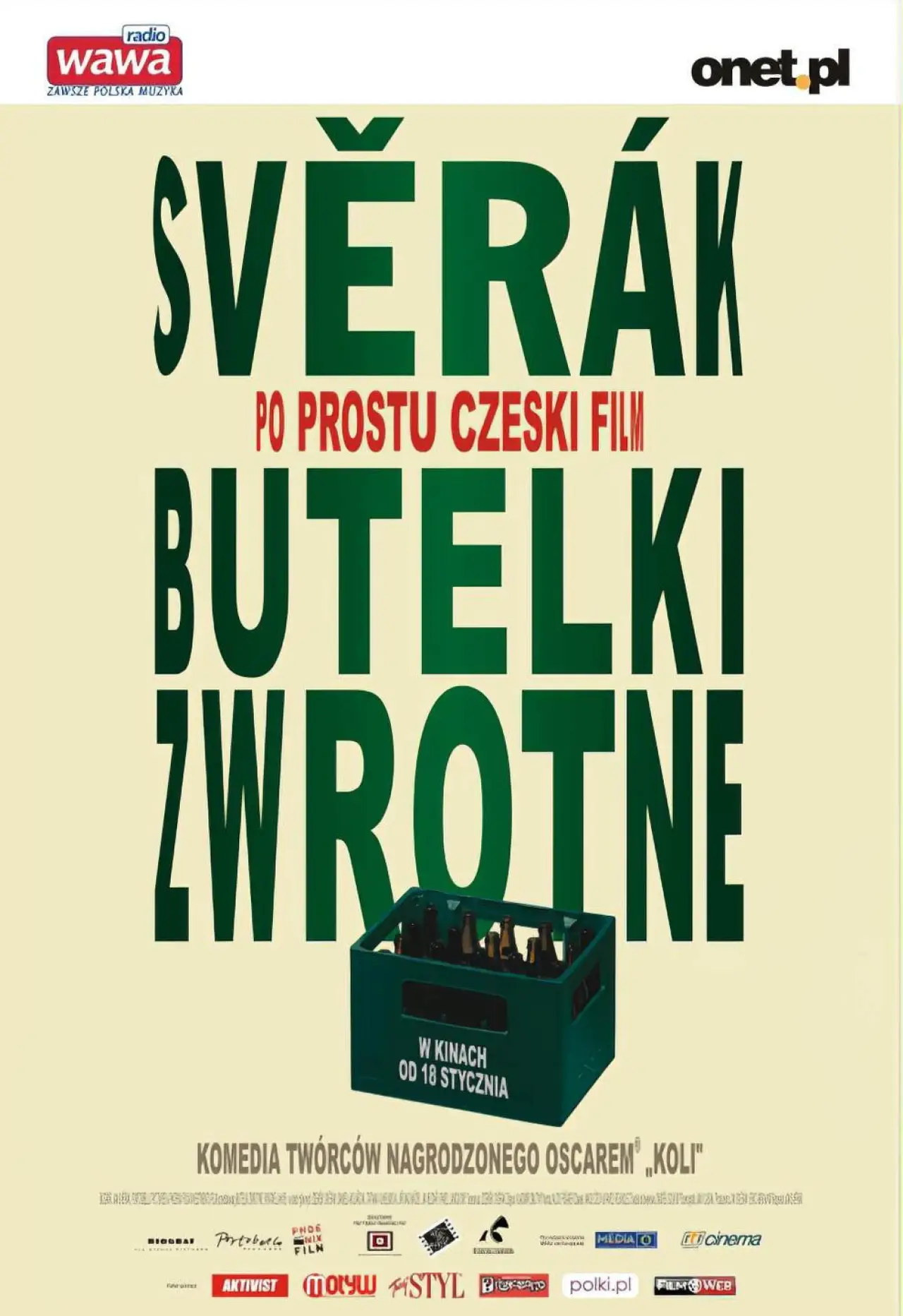Plakat filmowy "Butelki zwrotne"
