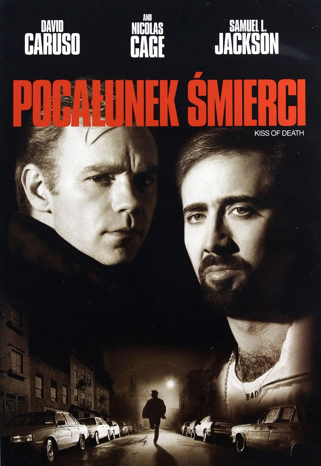 Plakat filmowy "Pocałunek Śmierci"