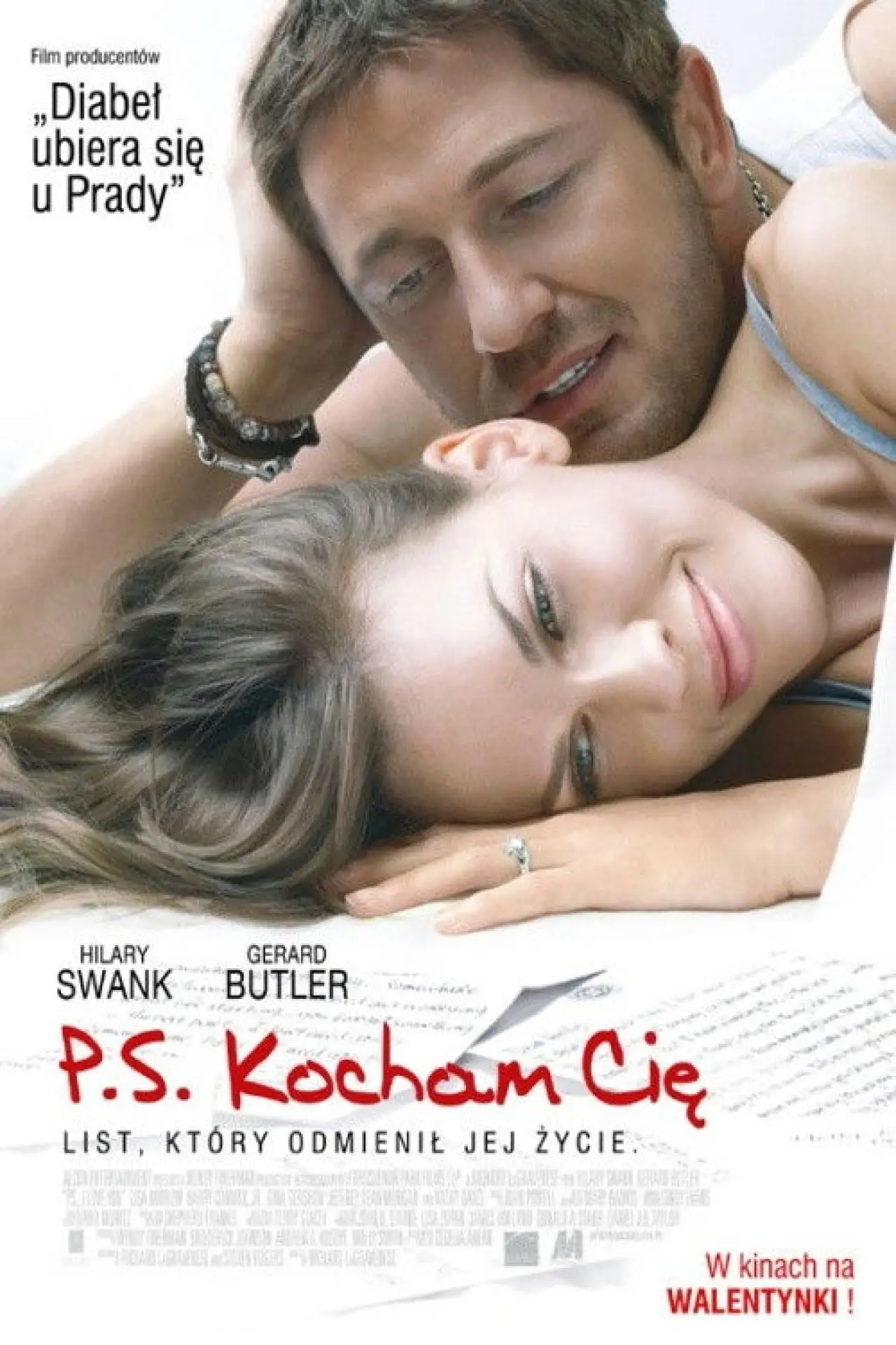 Plakat filmowy "P.S. Kocham cię"