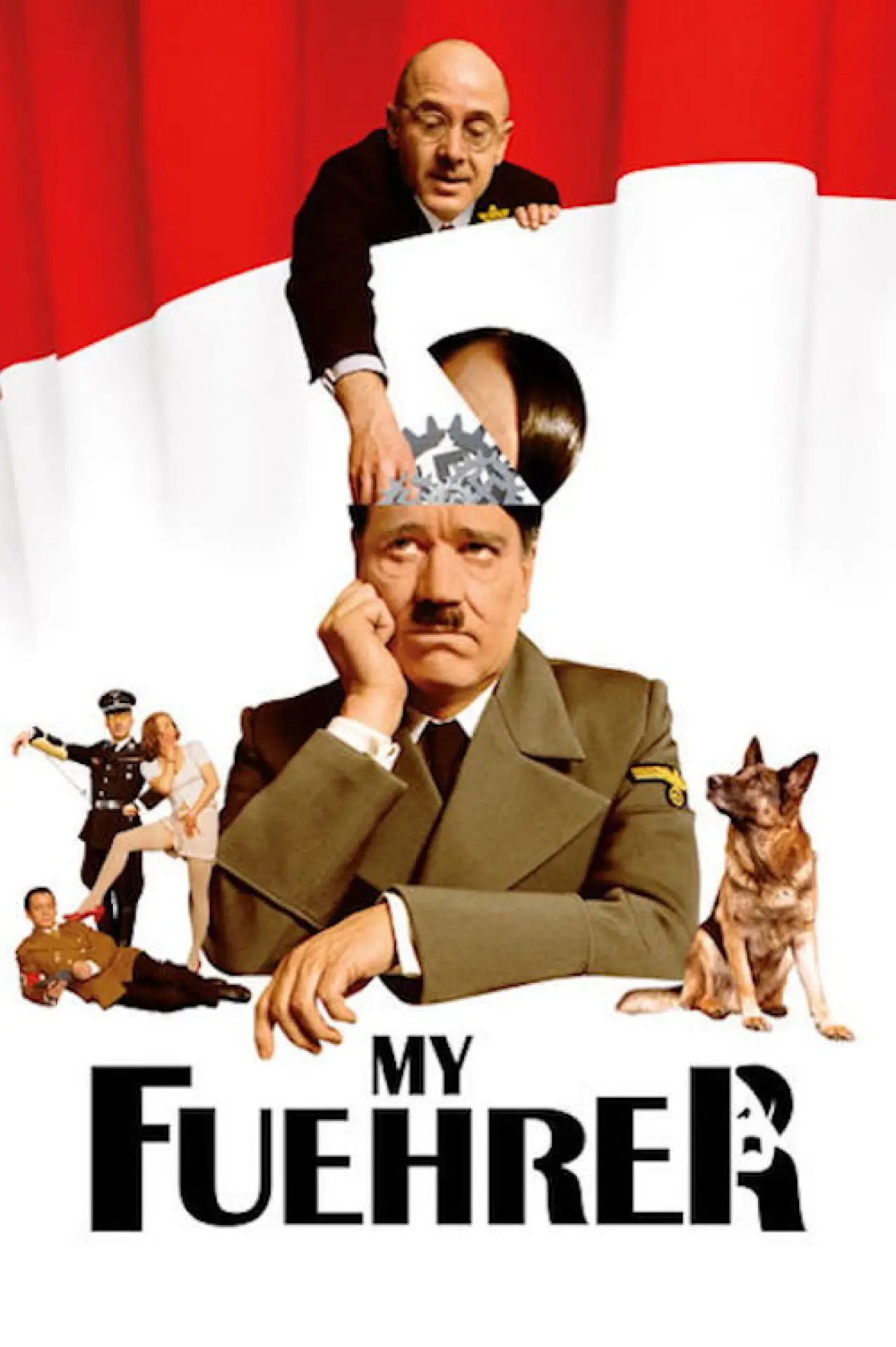 Plakat filmowy "Adolf H. - Ja wam pokażę"
