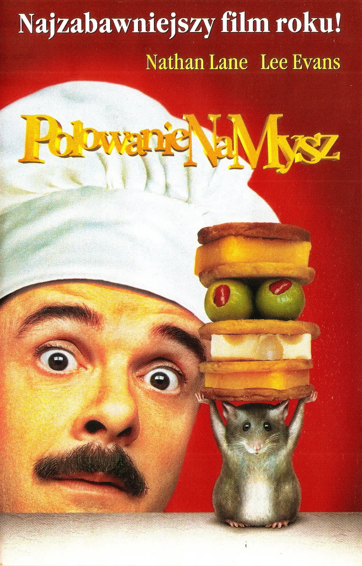 Plakat filmowy "Polowanie na mysz"