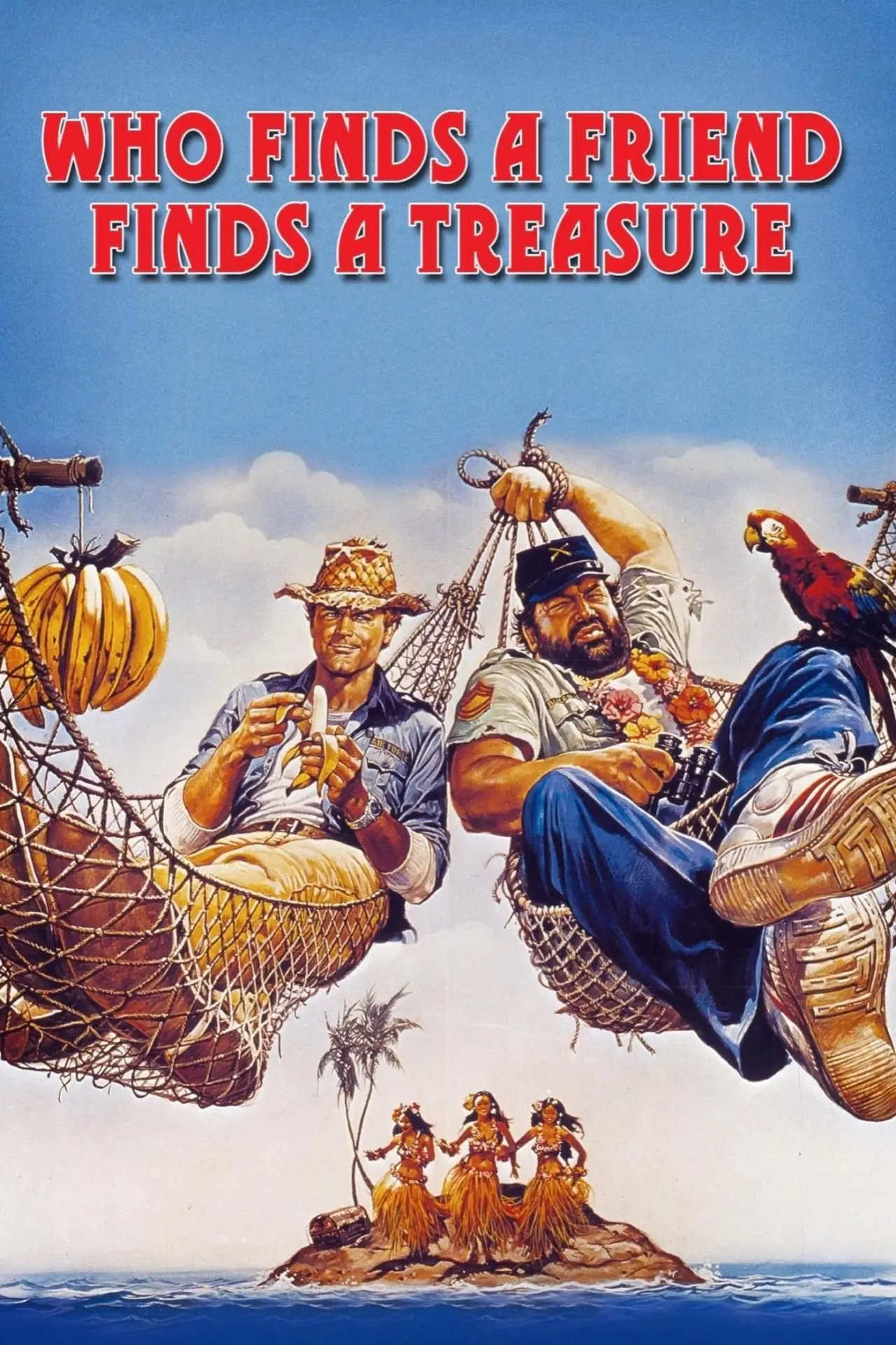 Plakat filmowy "Chi trova un amico trova un tesoro"