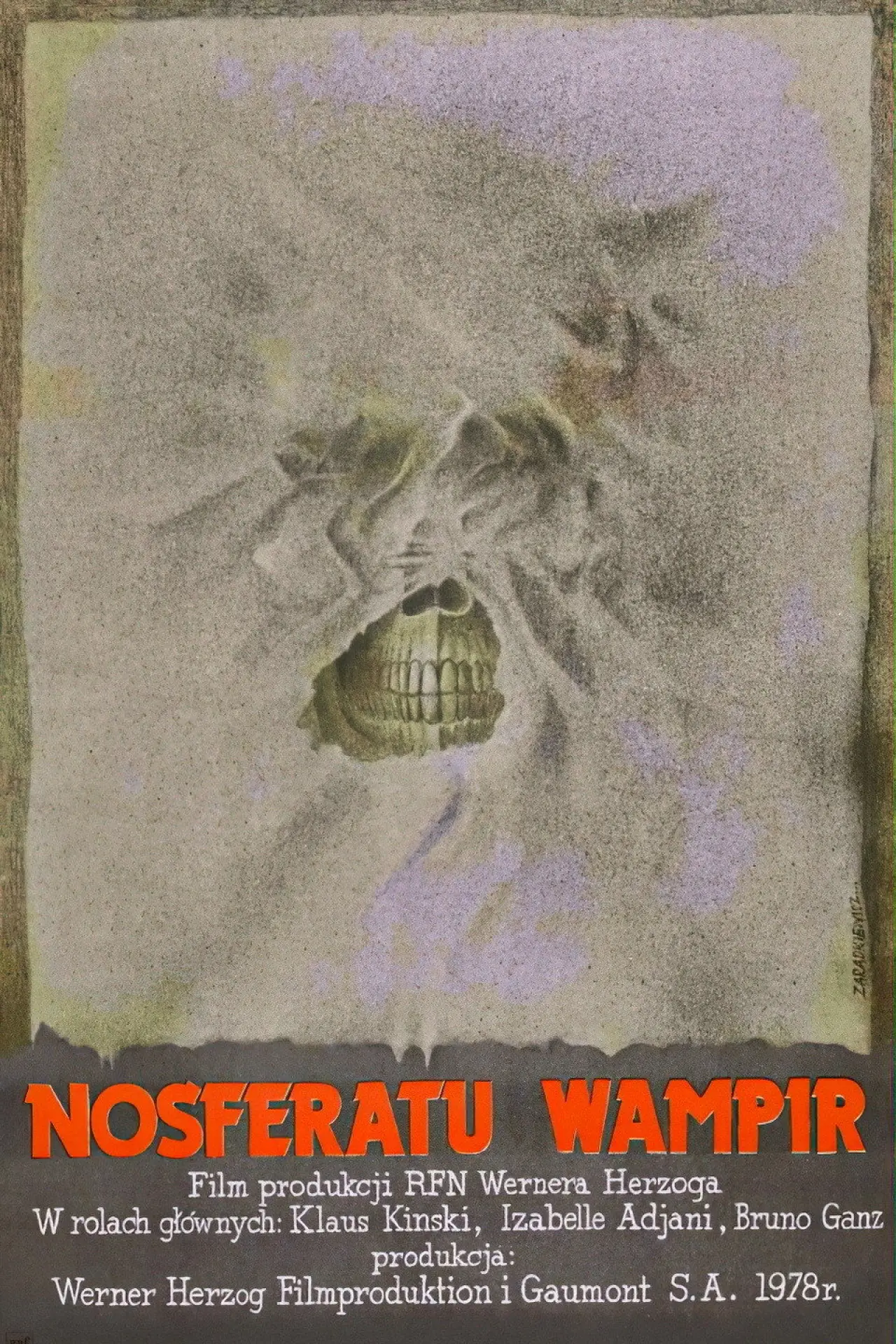 Plakat filmowy "Nosferatu wampir"