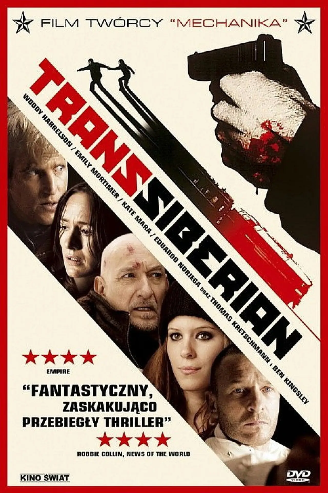 Plakat filmowy "Kolej transsyberyjska"