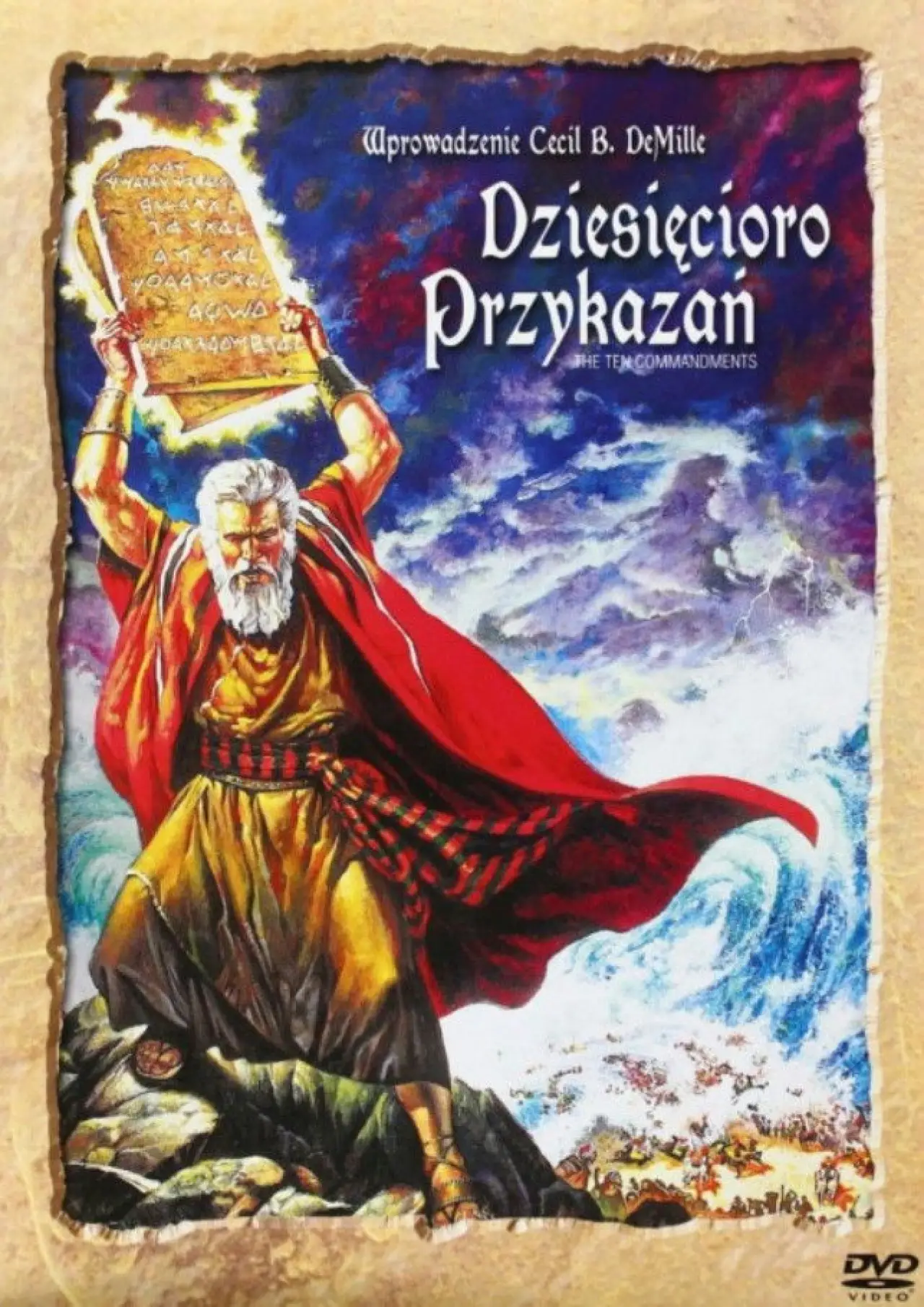 Plakat filmowy "Dziesięcioro przykazań"