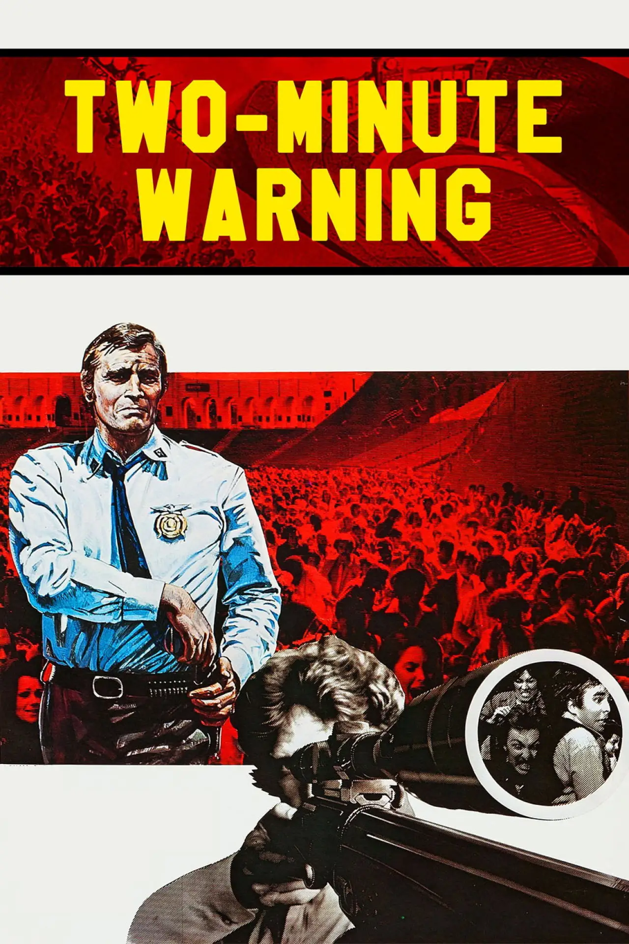 Plakat filmowy "Dwuminutowe ostrzeżenie"