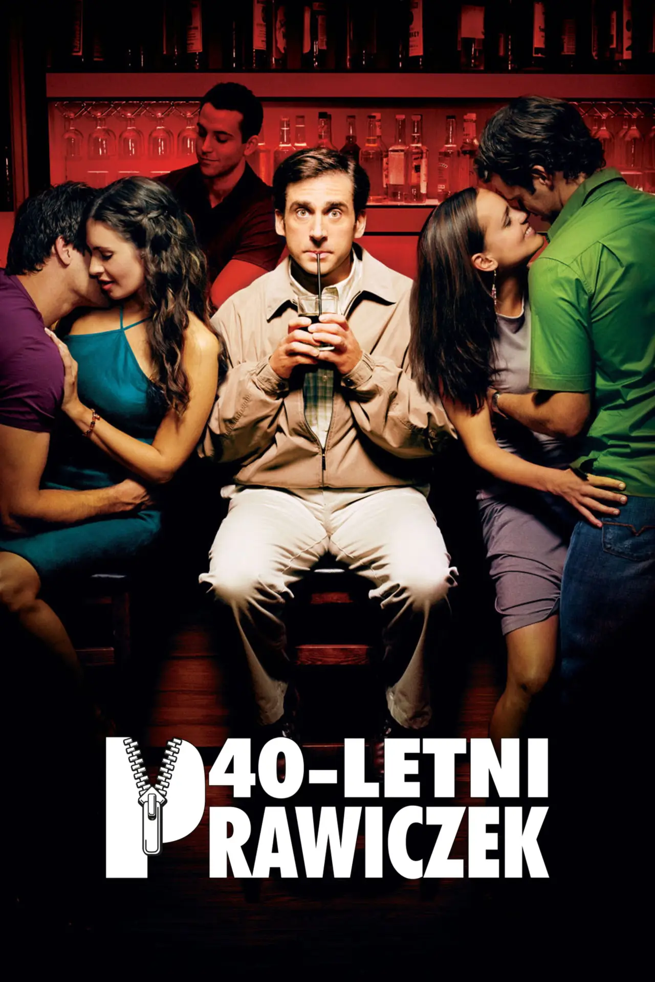Plakat filmowy "40-letni prawiczek"