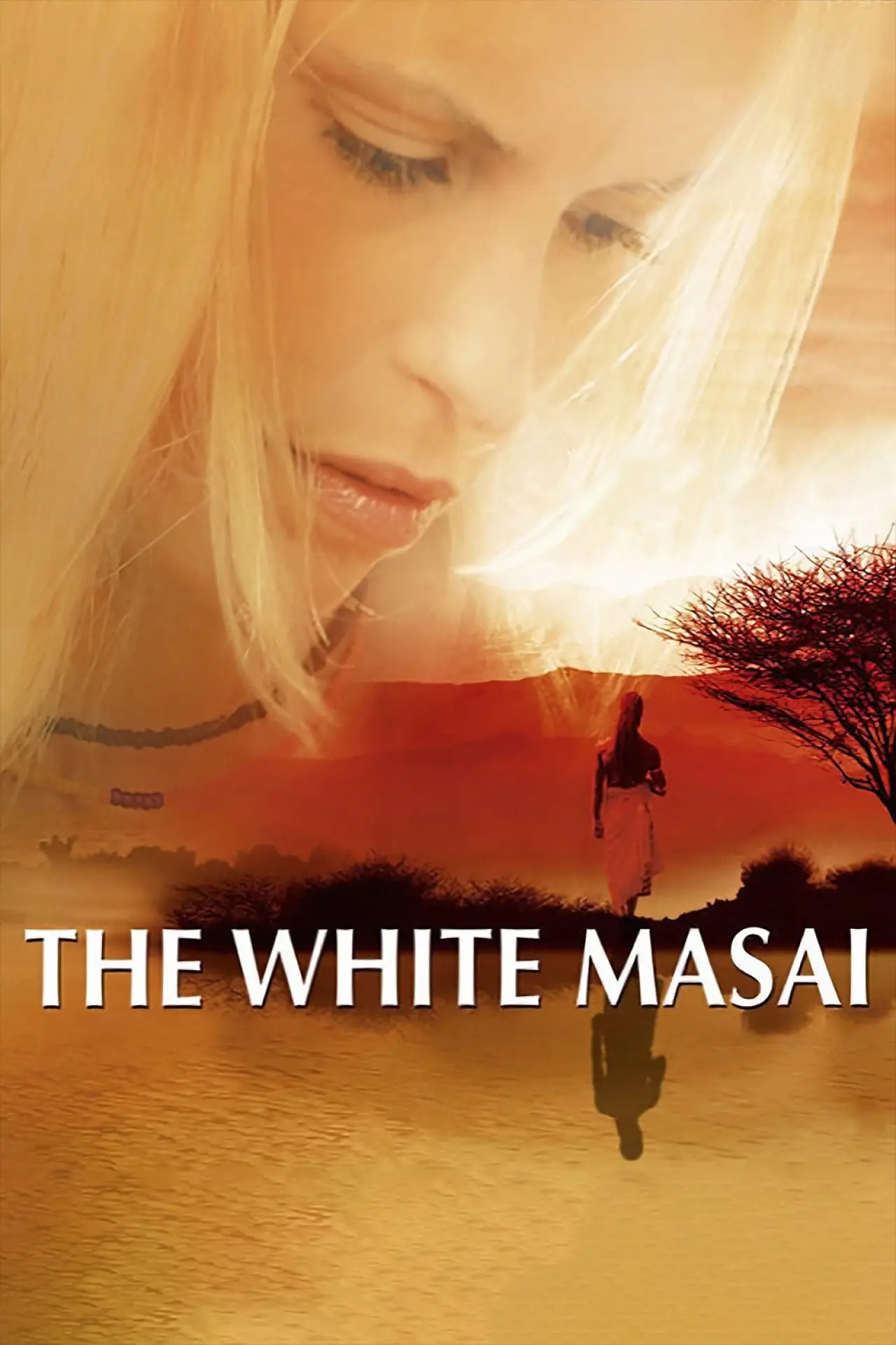 Plakat filmowy "Biała Masajka"