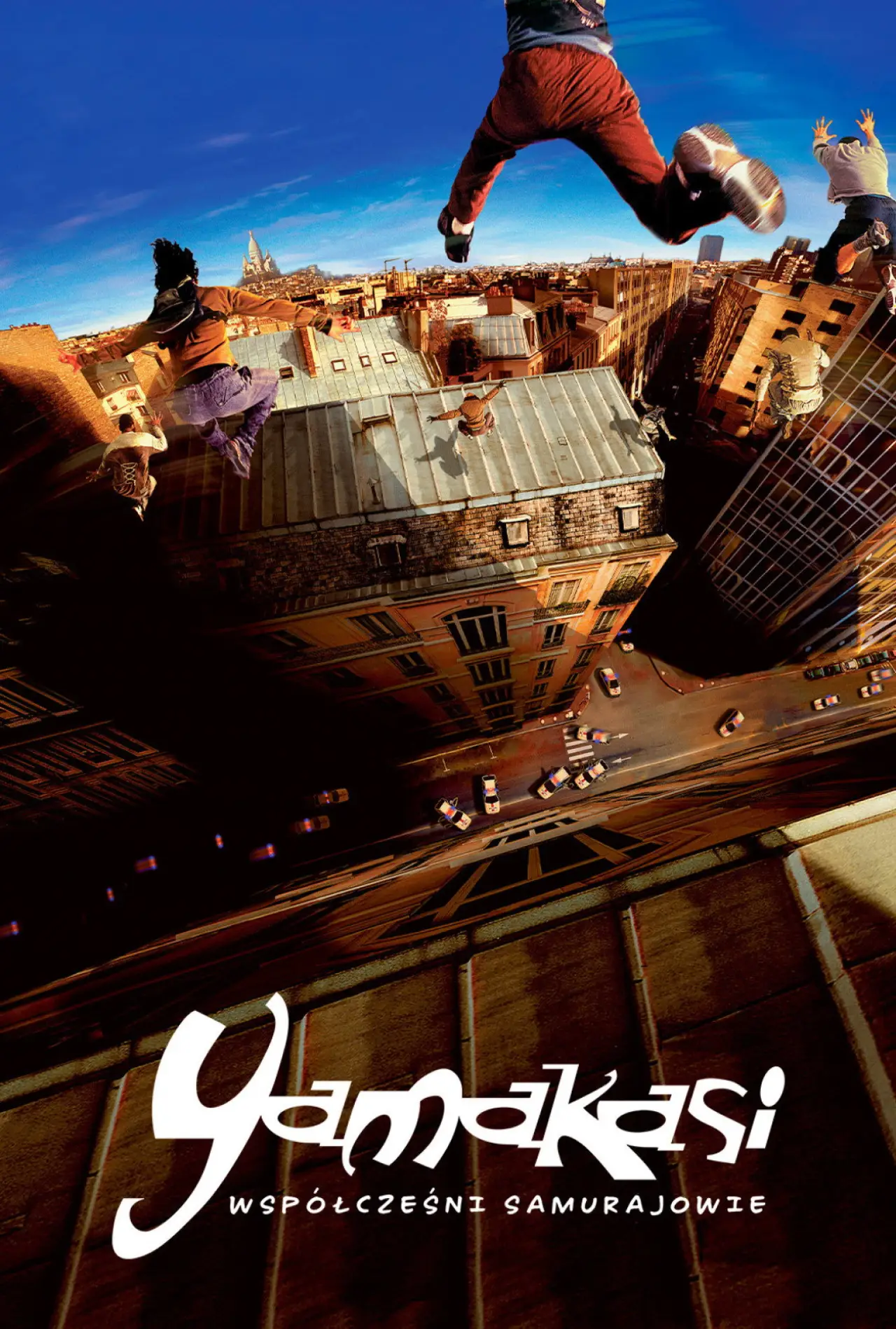 Plakat filmowy "Yamakasi - współcześni samurajowie"