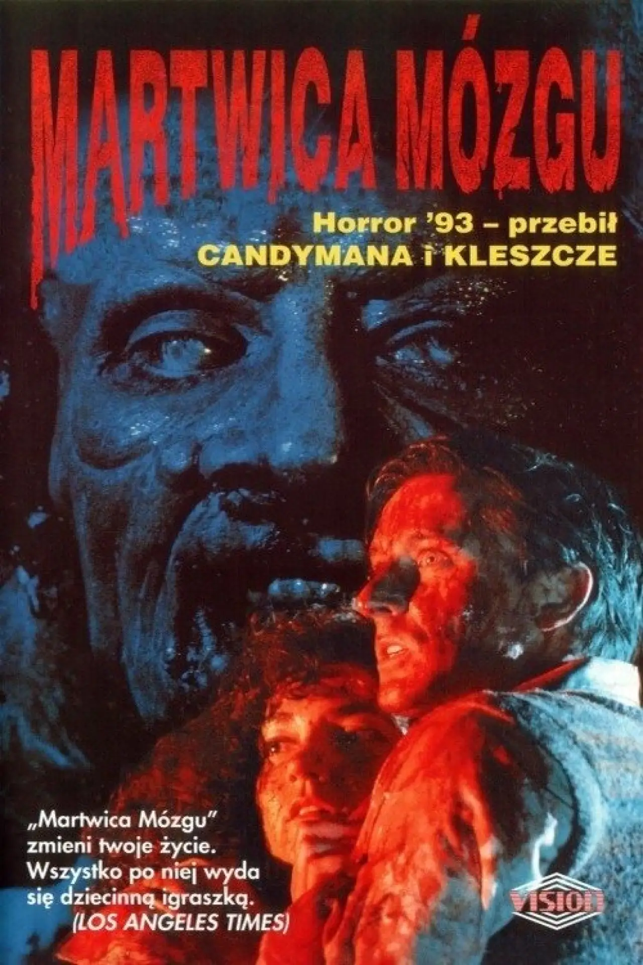 Plakat filmowy "Martwica Mózgu"