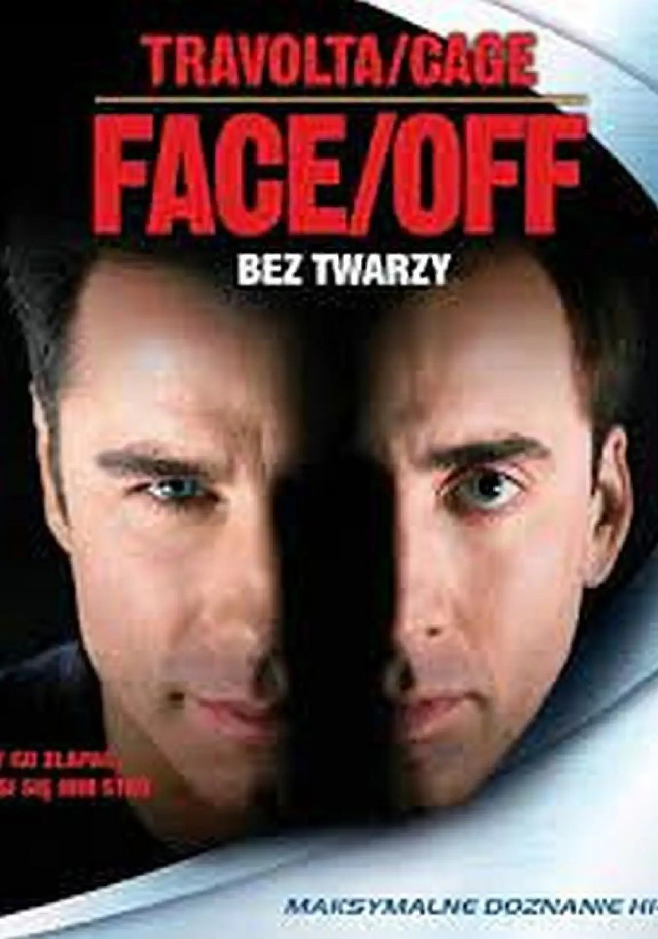Plakat filmowy "Bez twarzy"