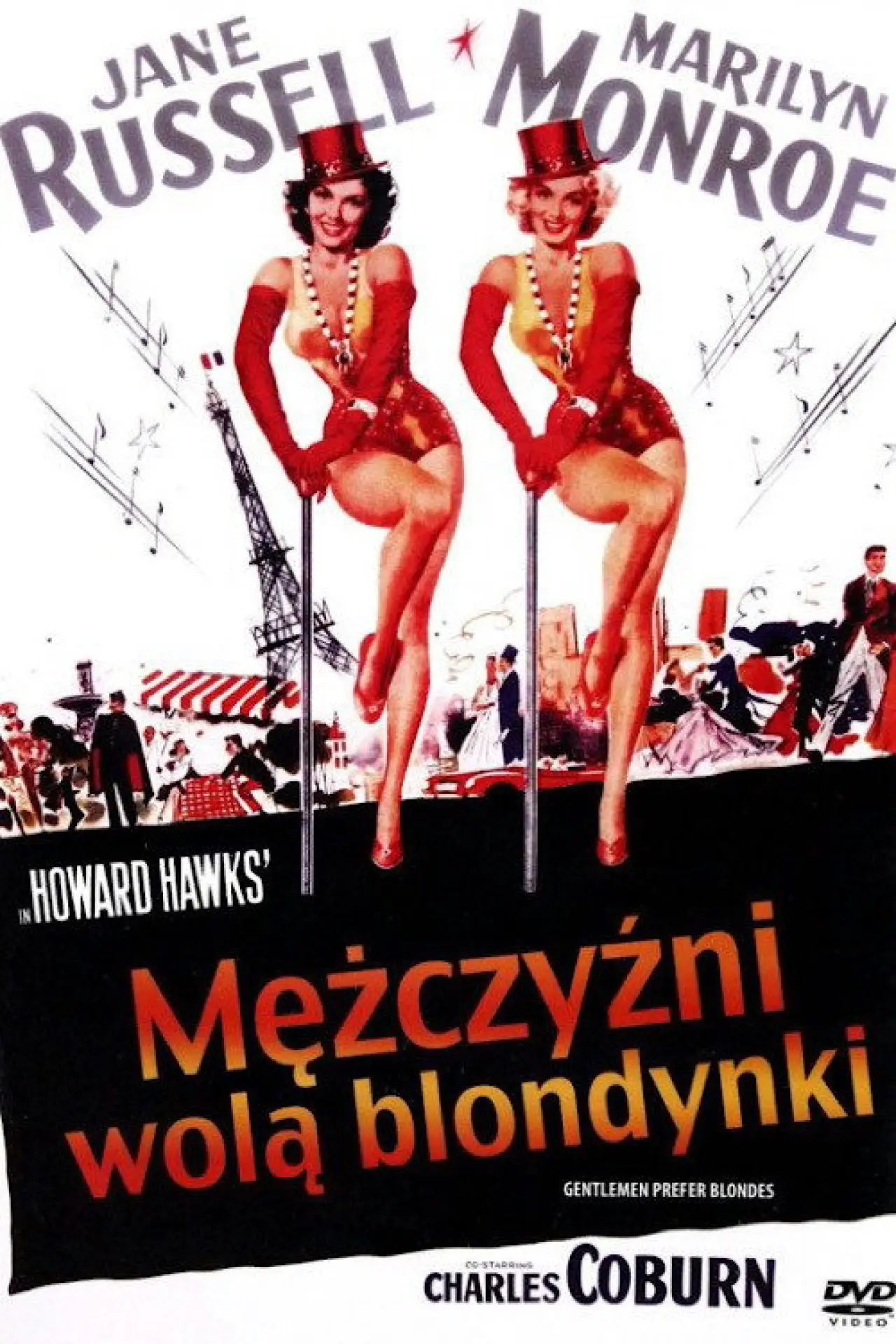 Plakat filmowy "Mężczyźni wolą blondynki"