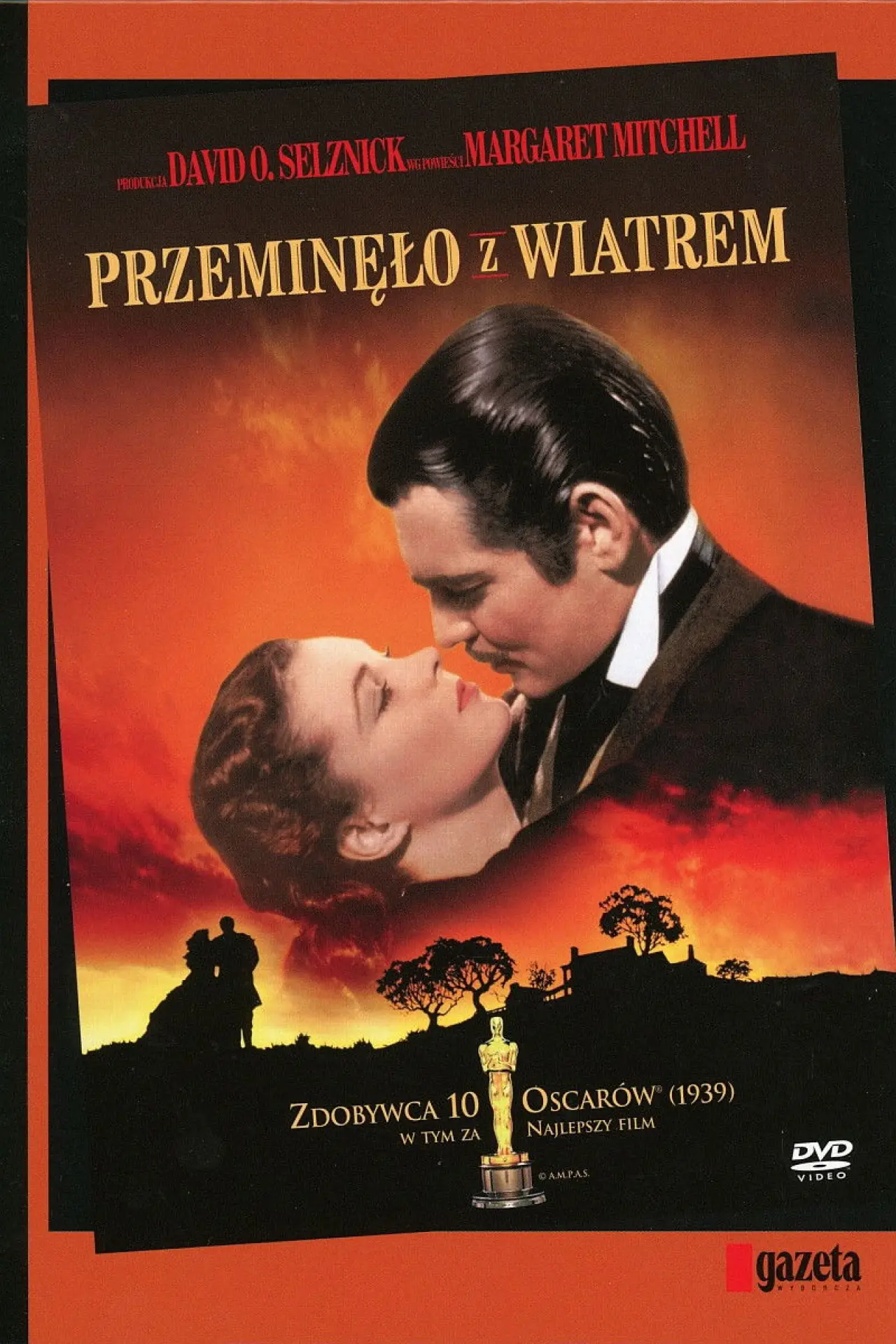Plakat filmowy "Przeminęło z wiatrem"