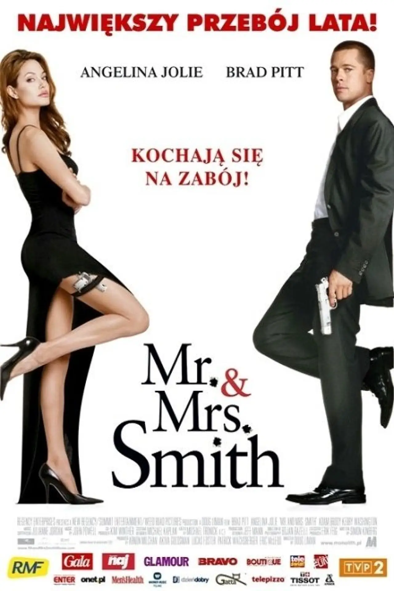 Plakat filmowy "Pan i Pani Smith"