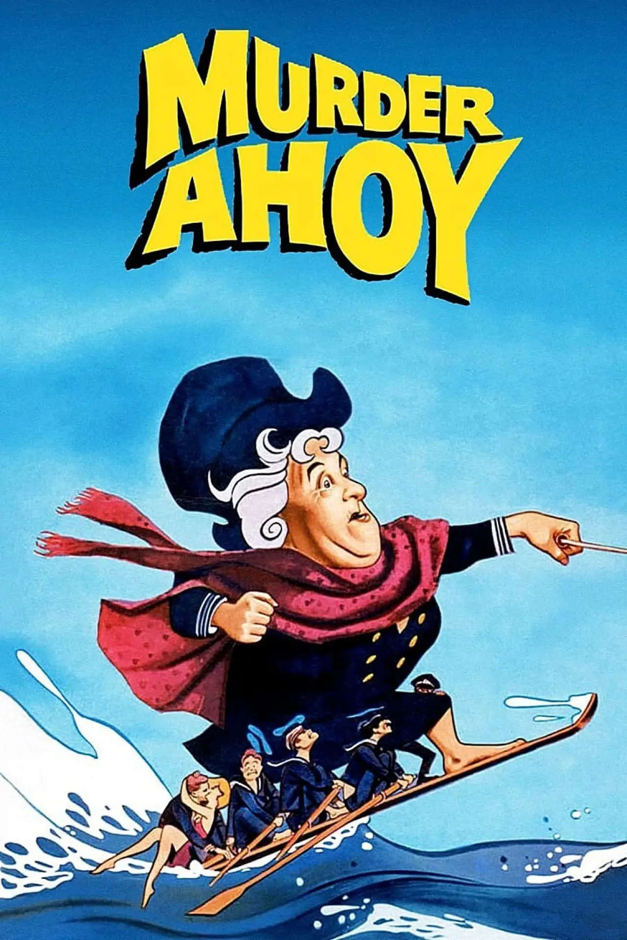 Plakat filmowy "Ahoj zbrodnio"