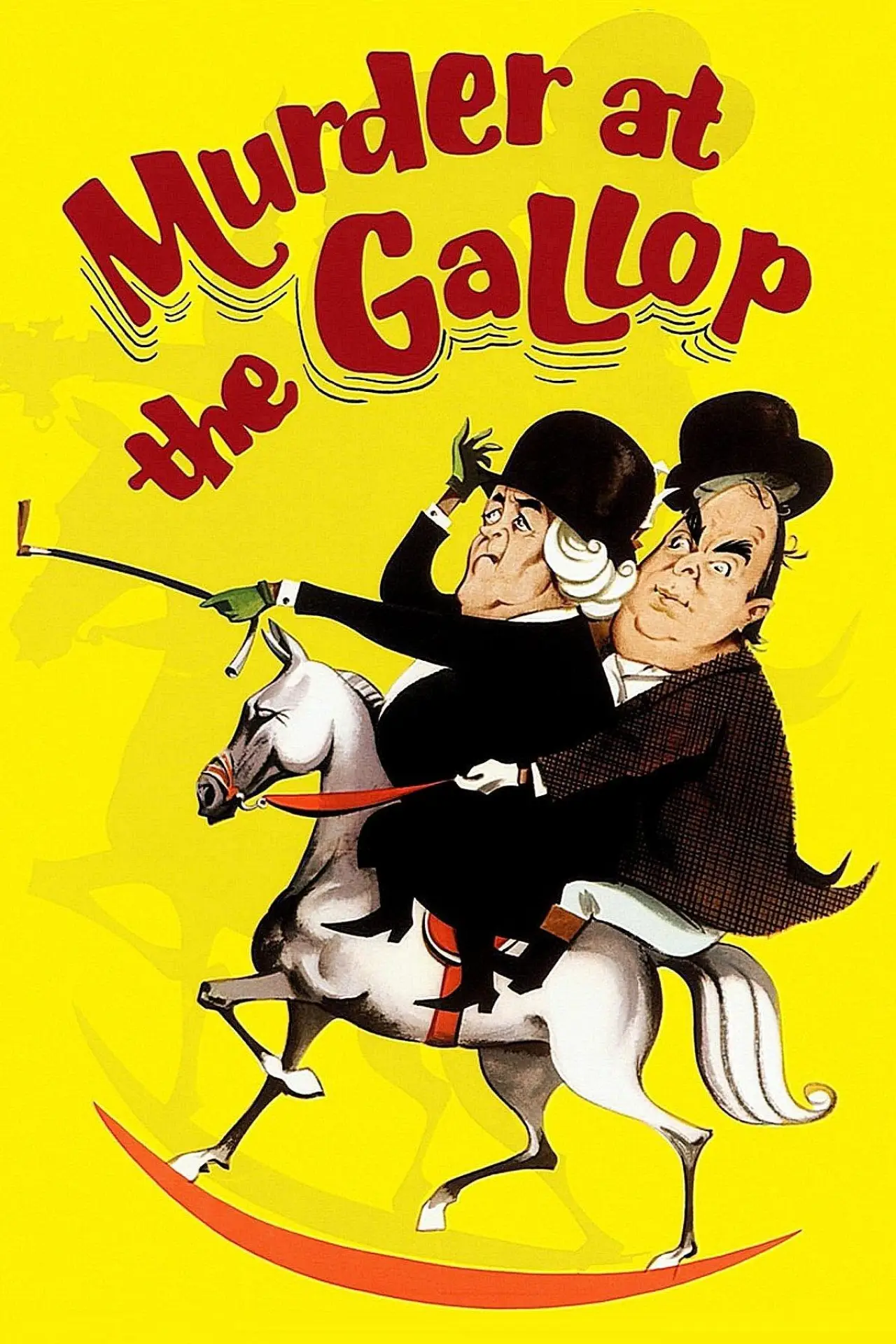 Plakat filmowy "Morderstwo w hotelu Gallop"