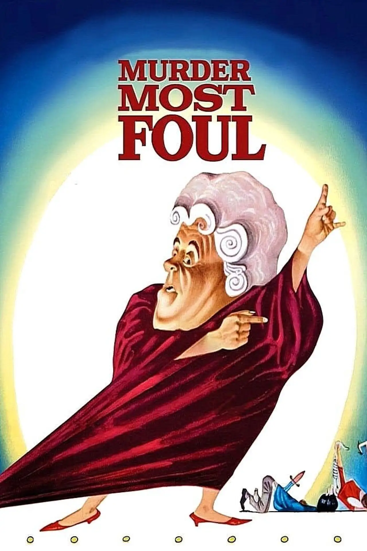 Plakat filmowy "Morderstwo najgorszego sortu"
