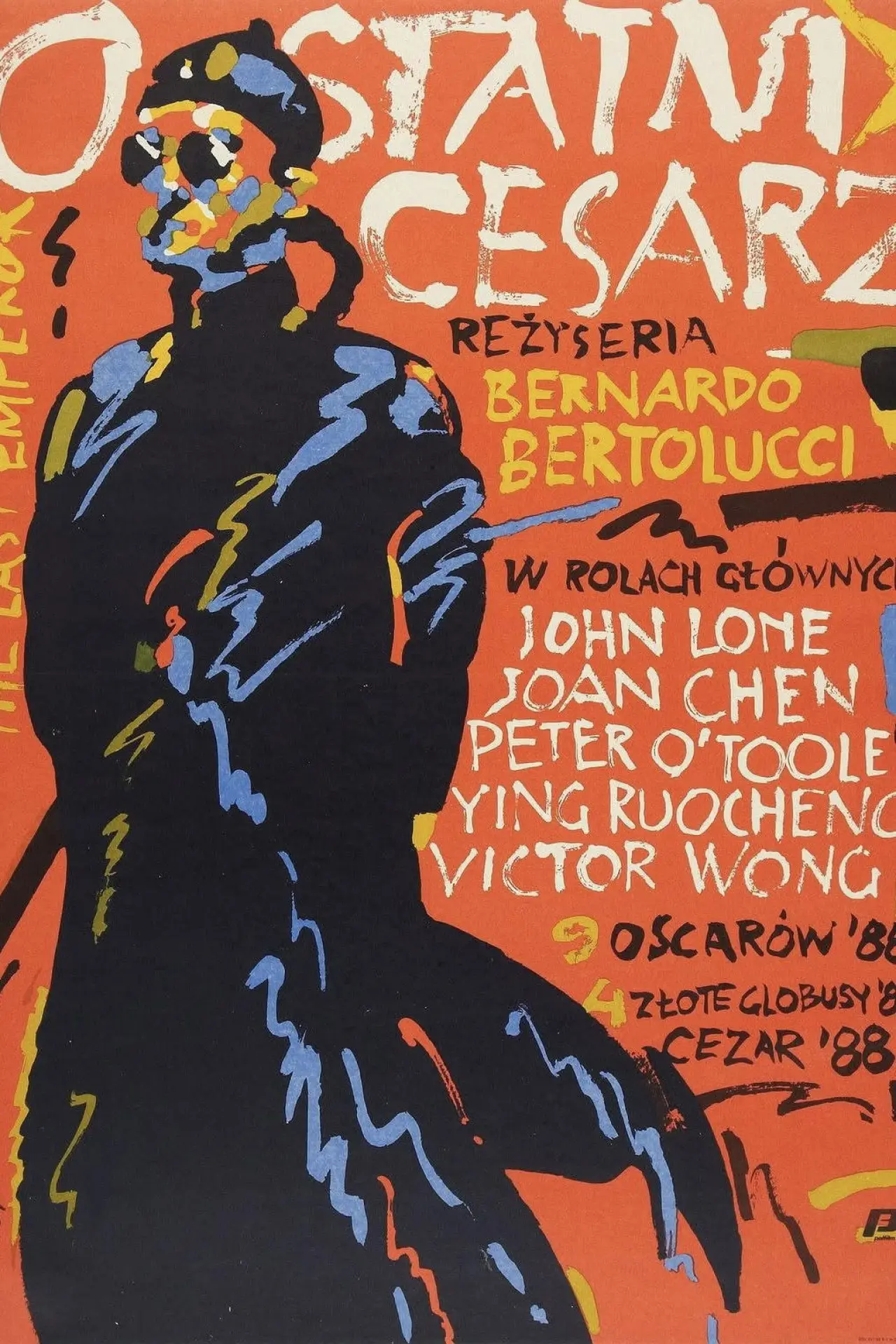 Plakat filmowy "Ostatni cesarz"