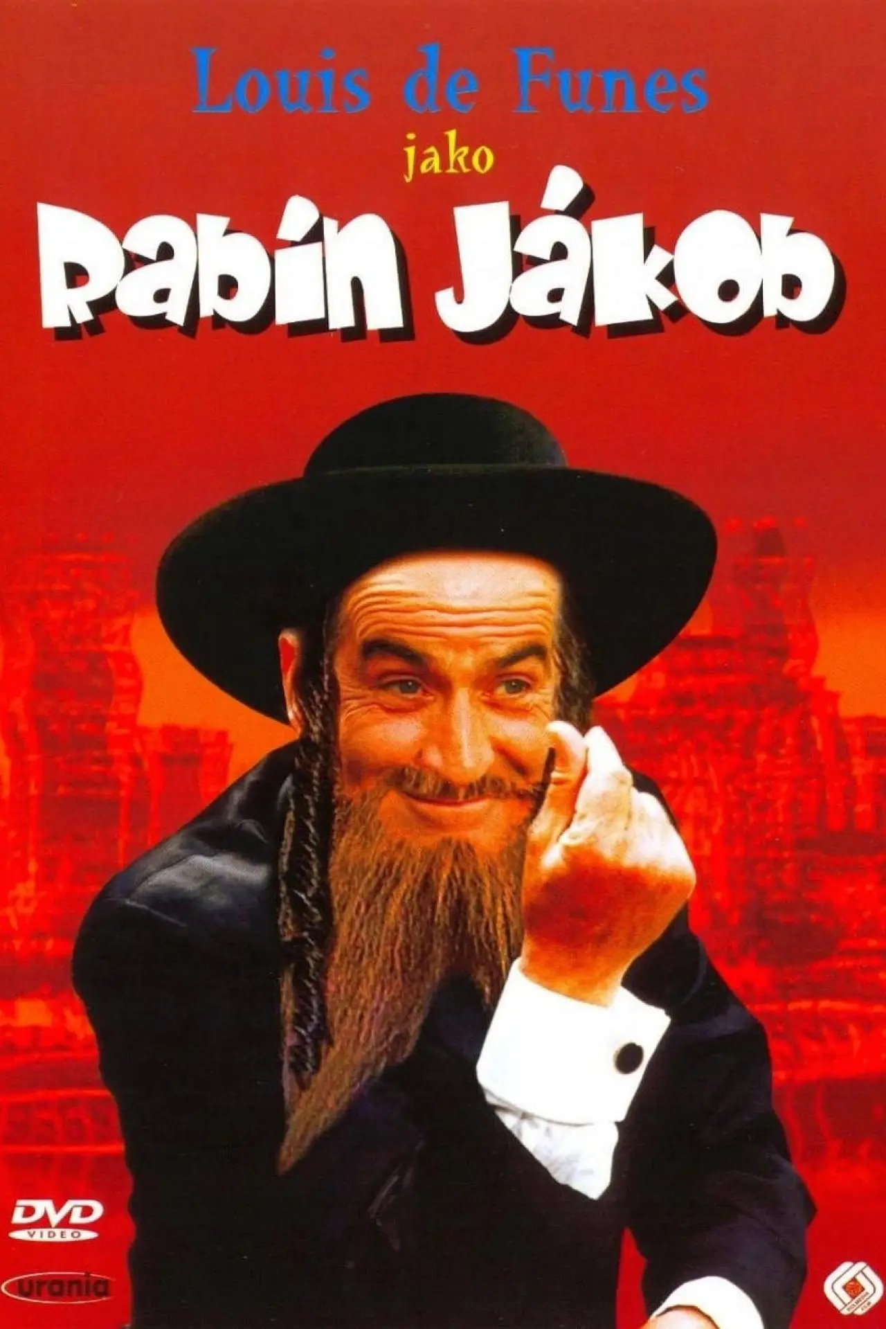 Plakat filmowy "Przygody rabina Jakuba"