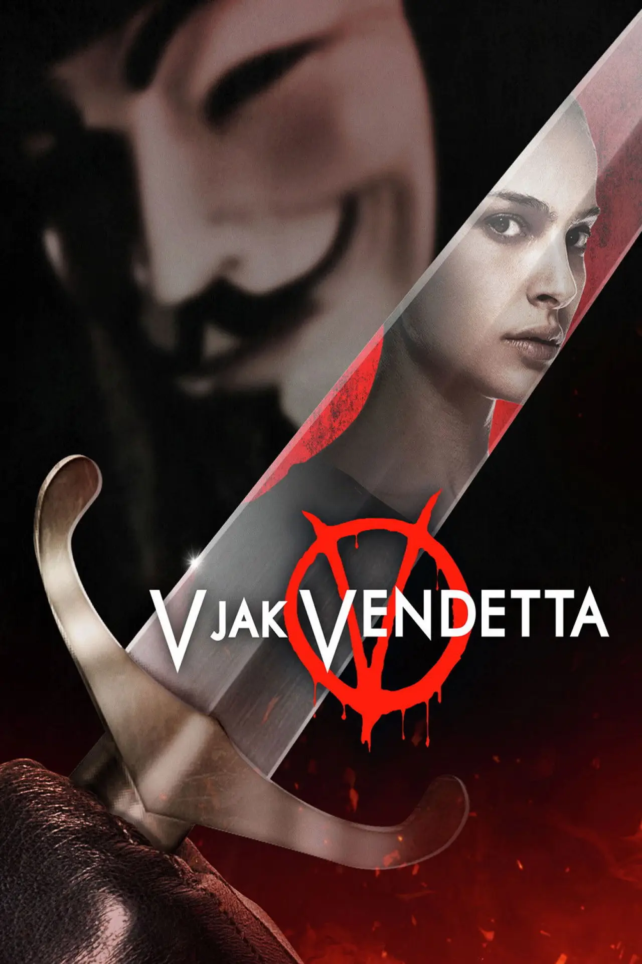 Plakat filmowy "V jak vendetta"