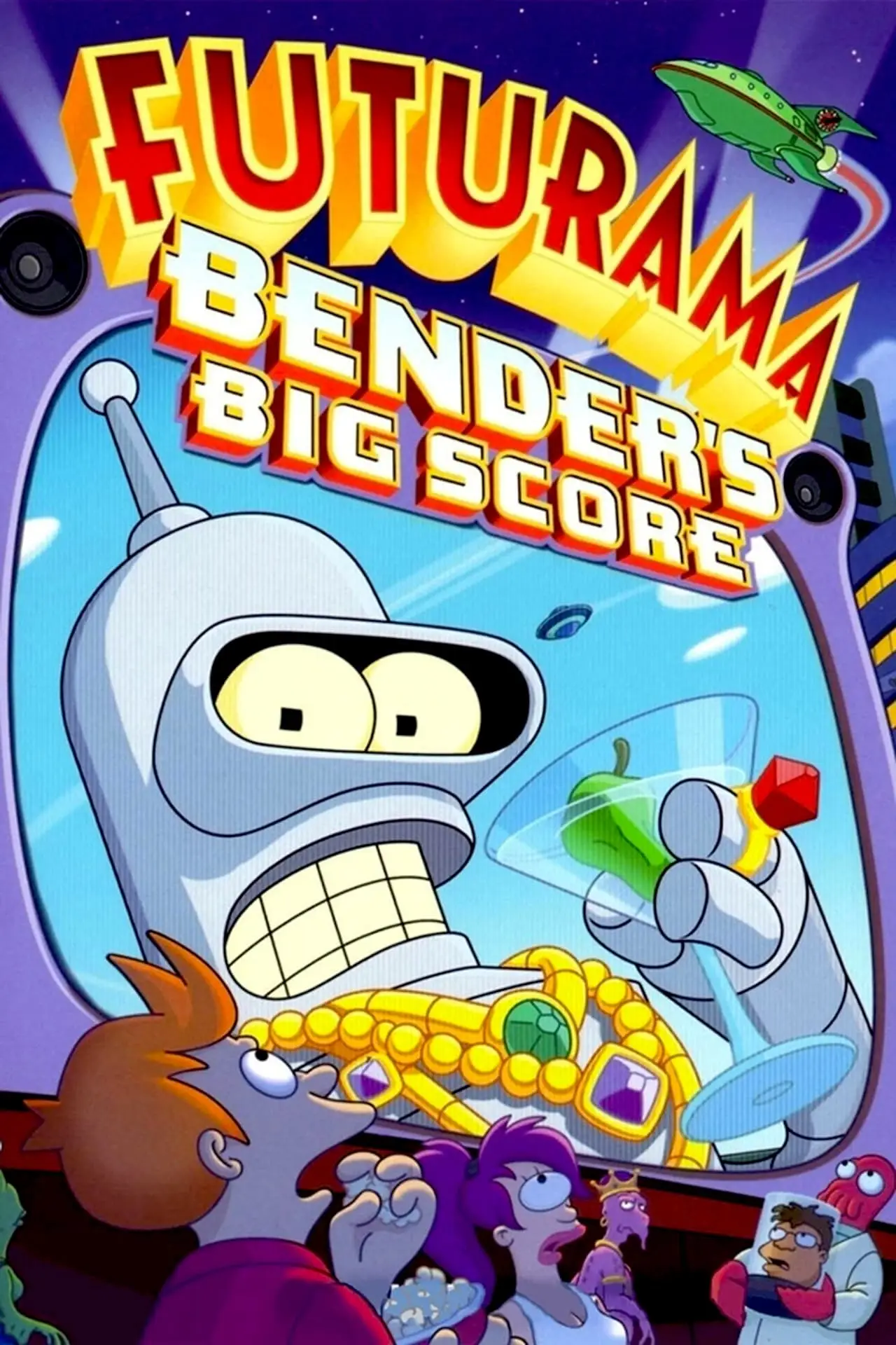 Plakat filmowy "Futurama: Wielka wyprawa Bendera"