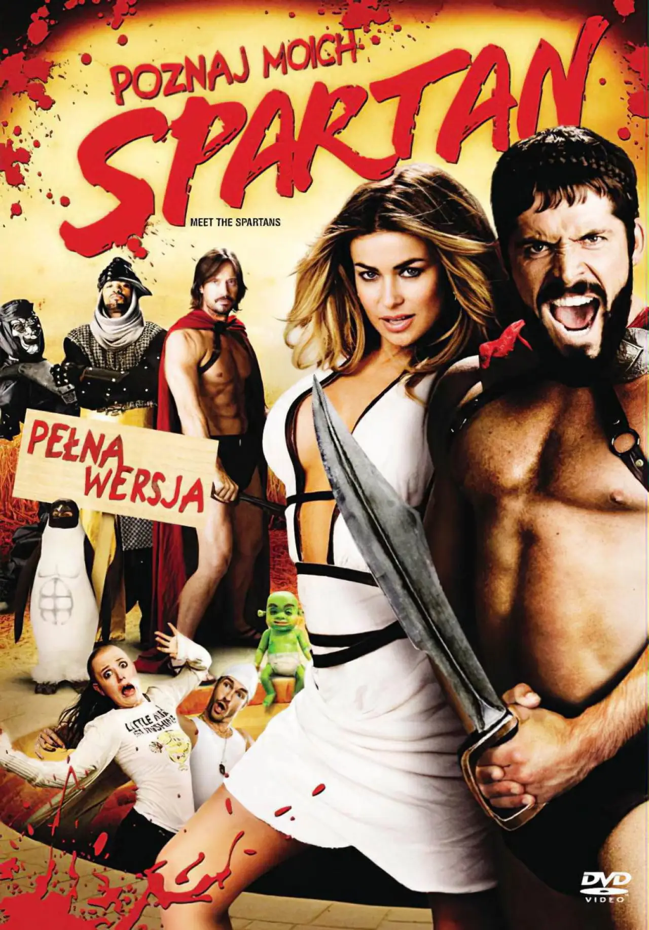 Plakat filmowy "Poznaj moich Spartan"