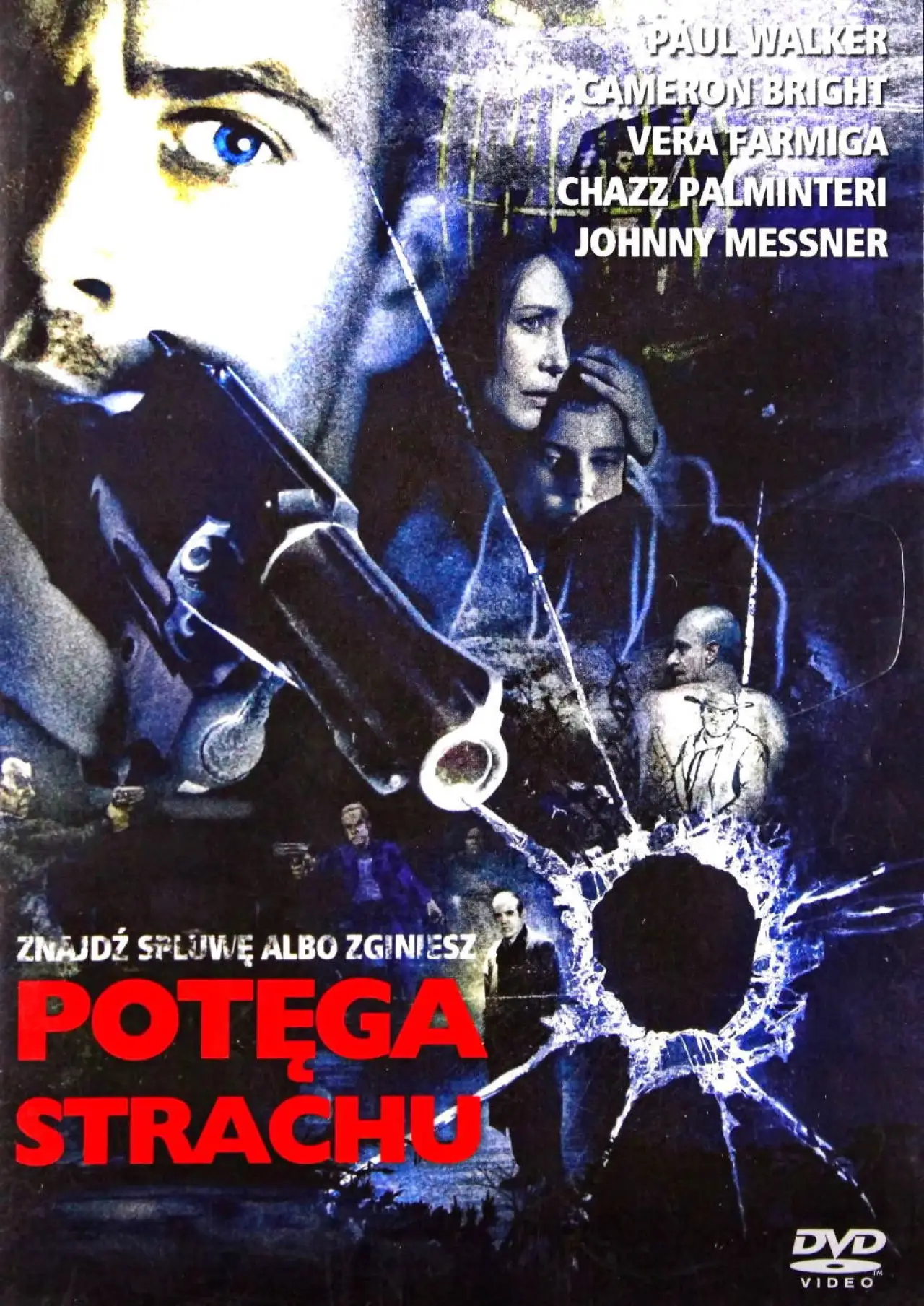 Plakat filmowy "Potęga Strachu"