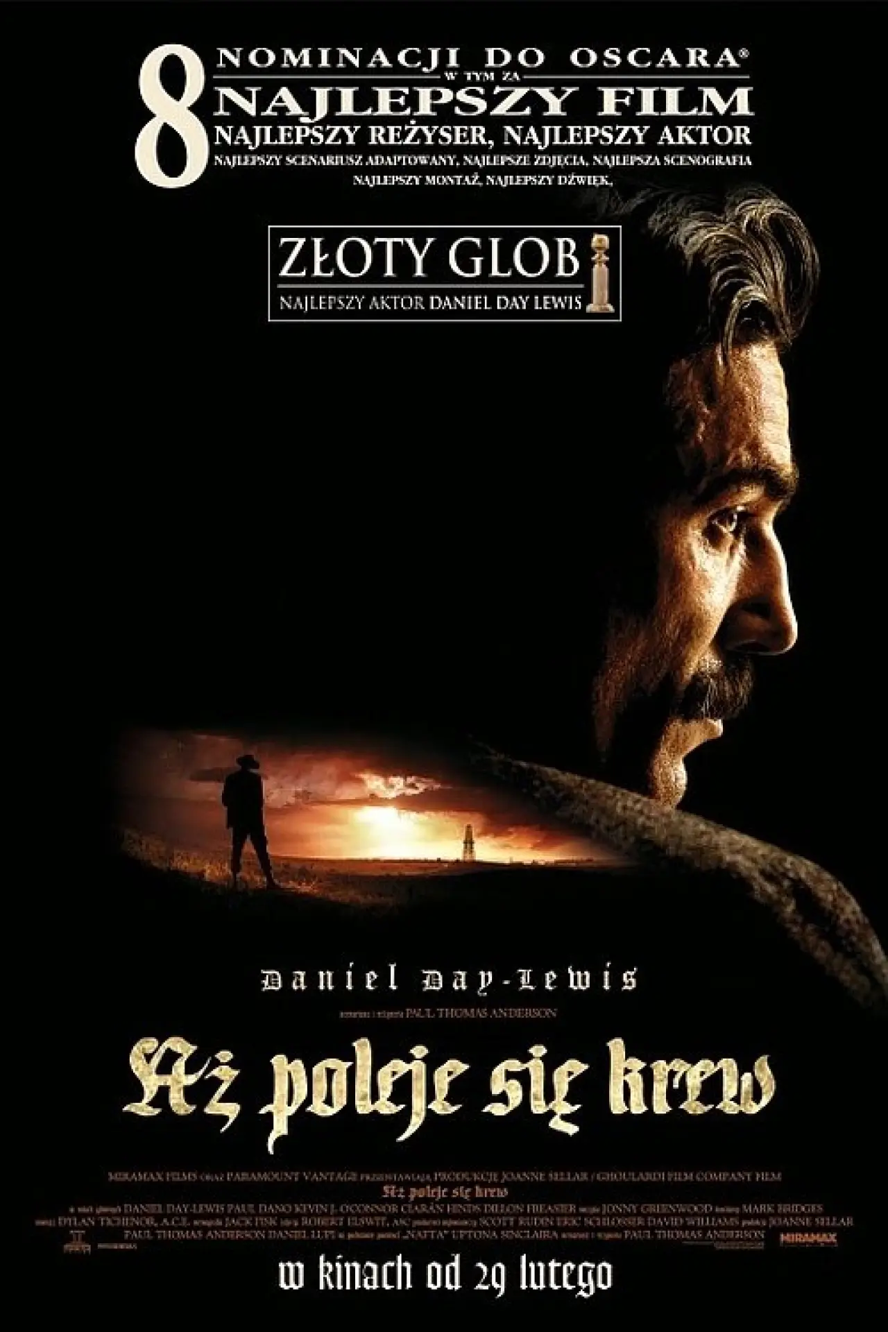 Plakat filmowy "Aż poleje się krew"