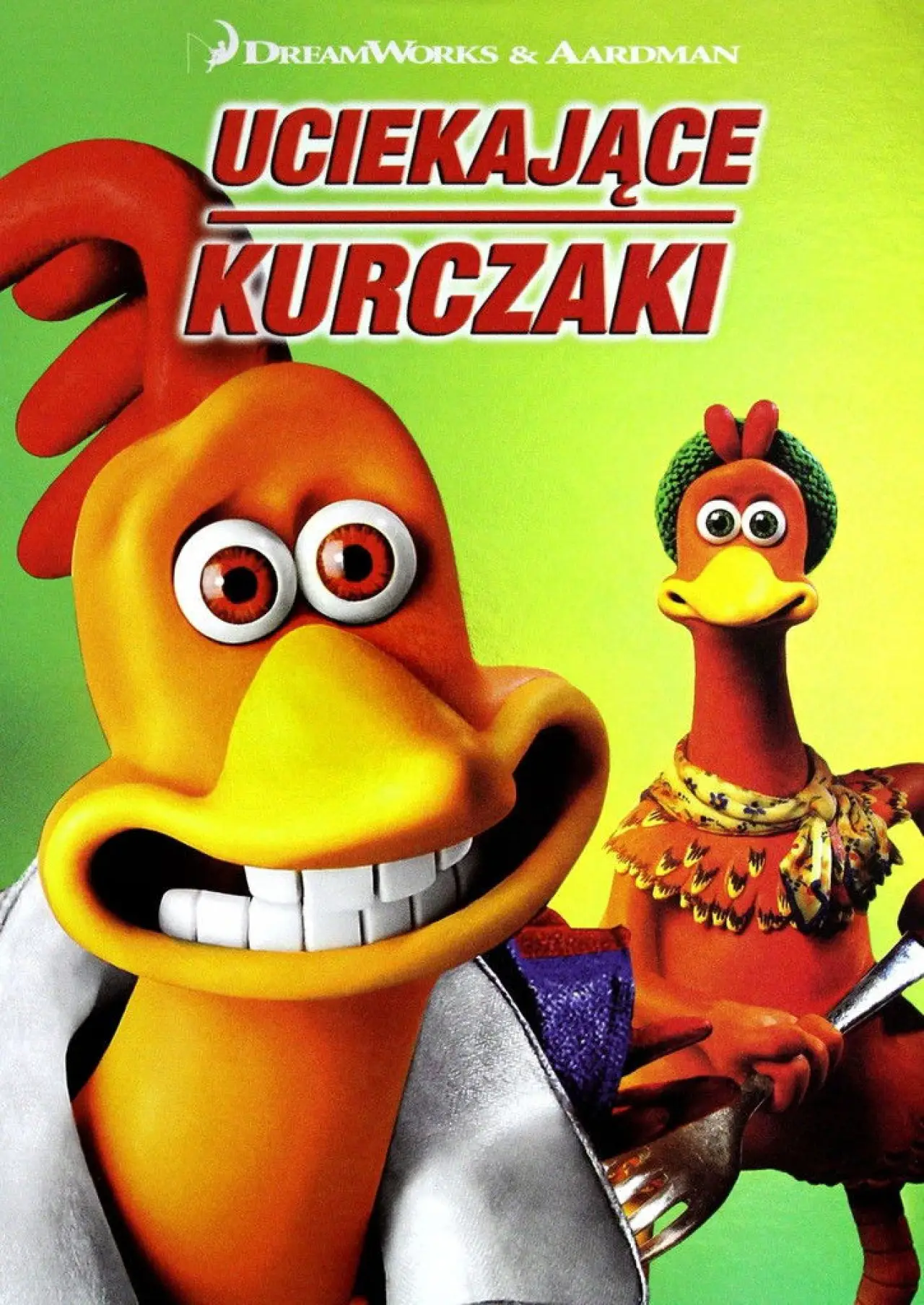 Plakat filmowy "Uciekające kurczaki"