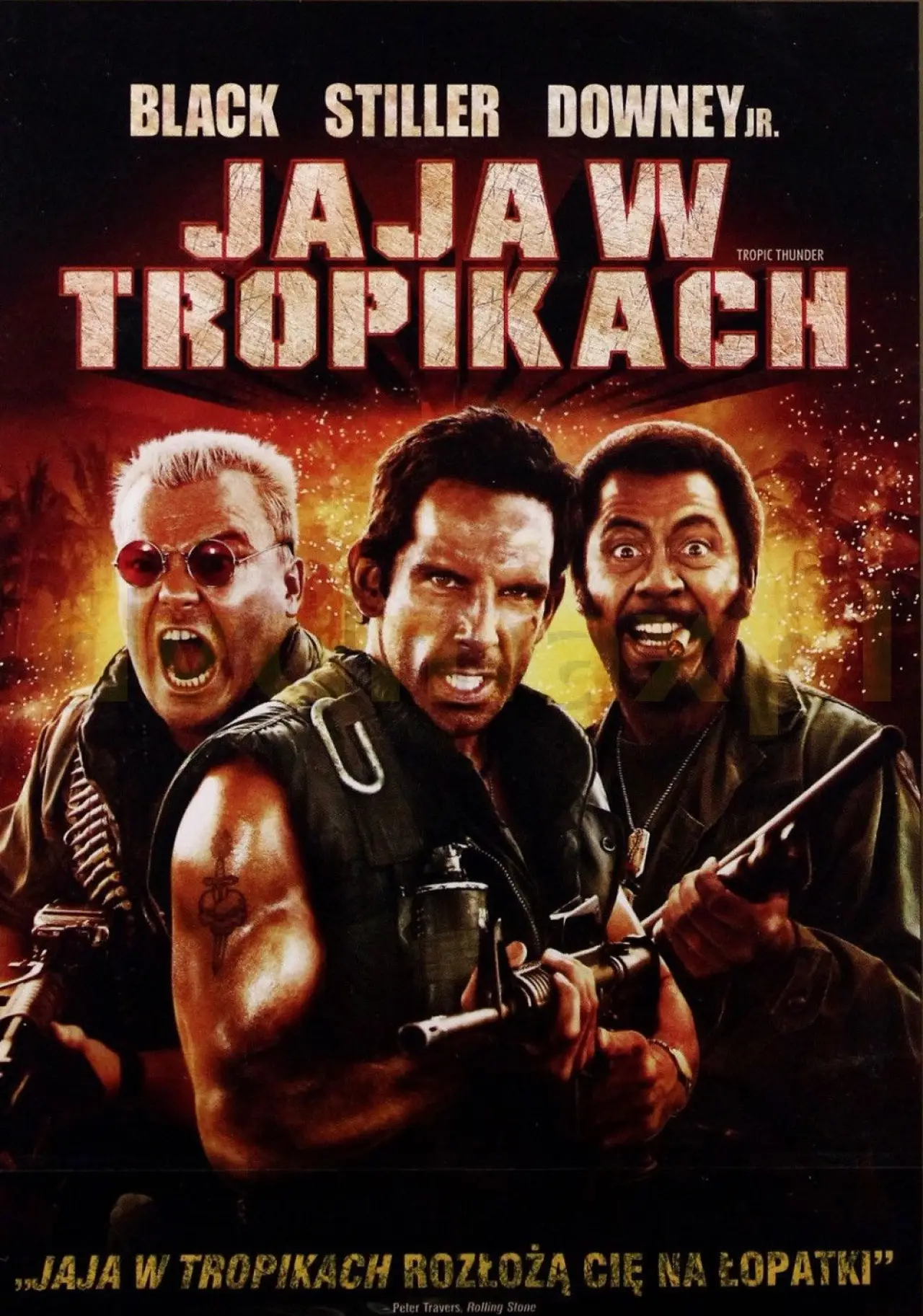 Plakat filmowy "Jaja w tropikach"