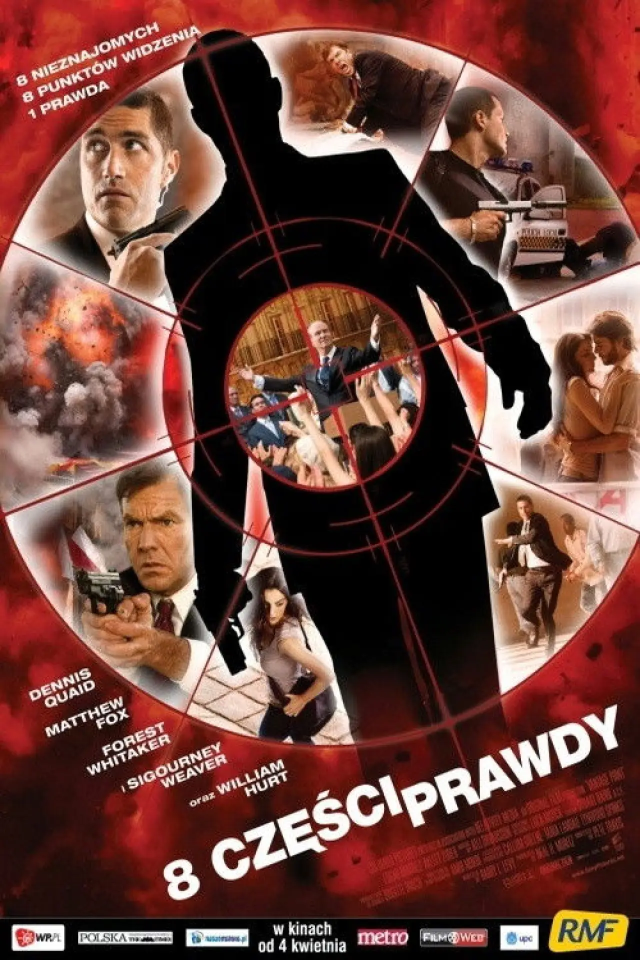 Plakat filmowy "8 części prawdy"