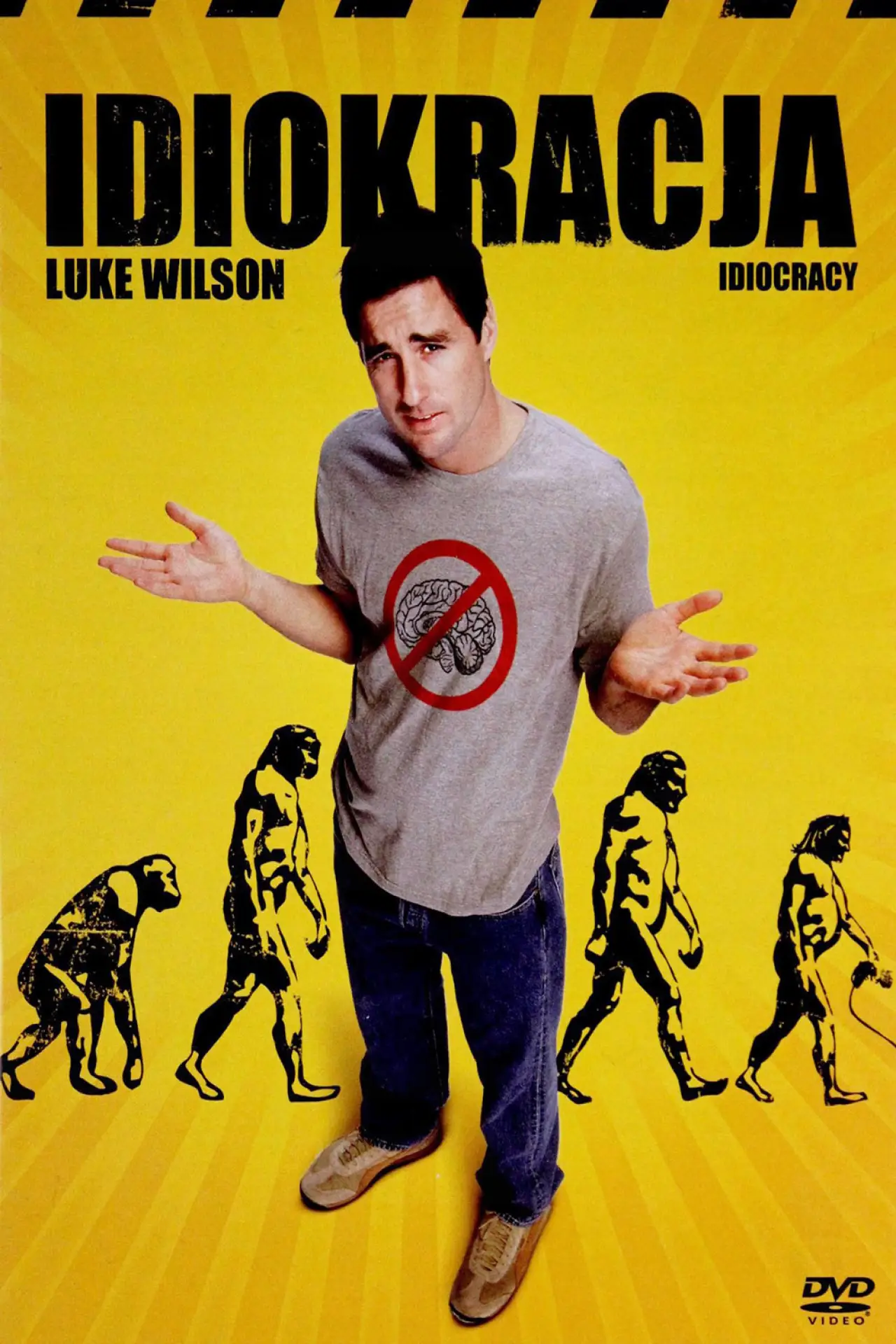 Plakat filmowy "Idiokracja"