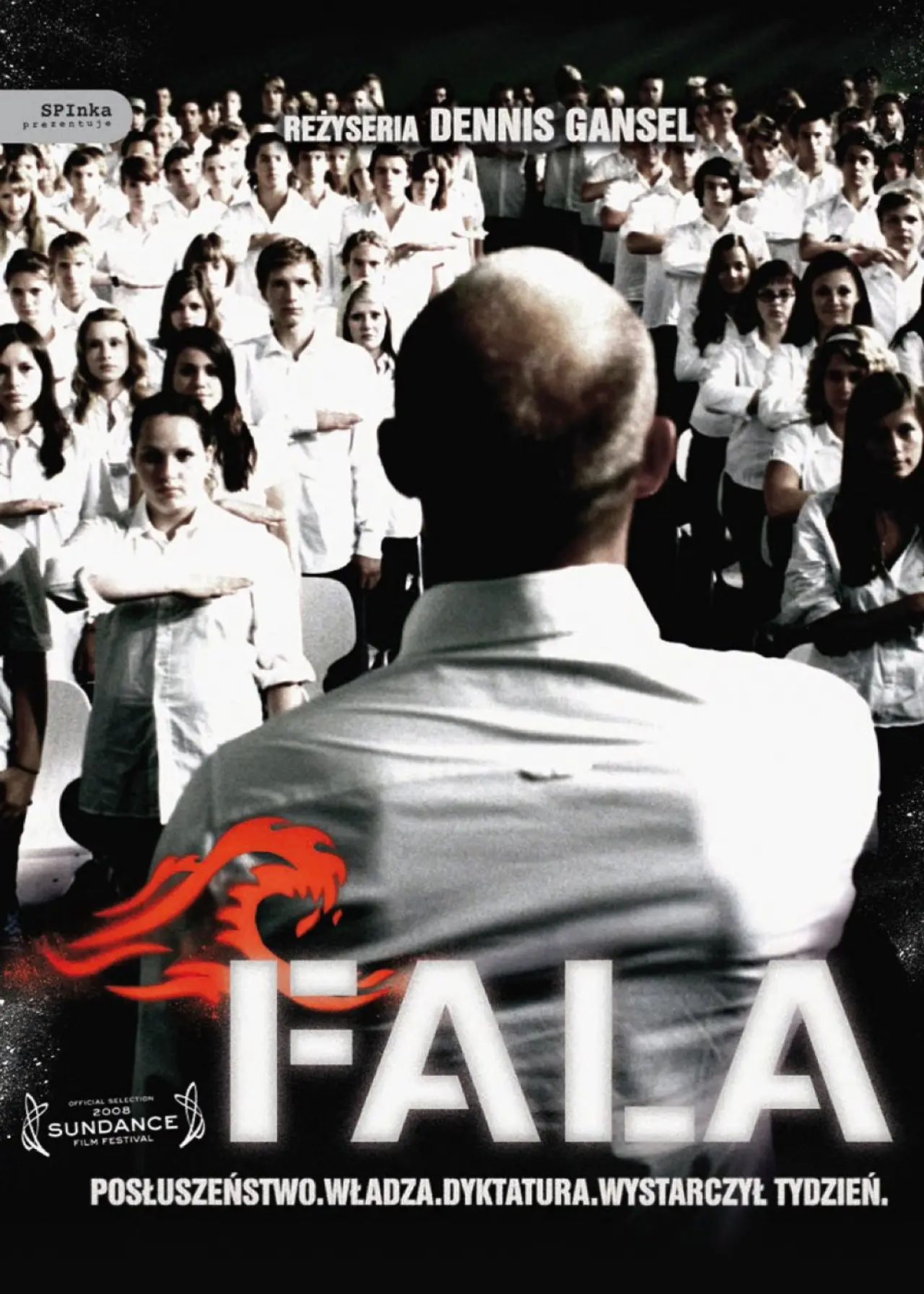 Plakat filmowy "Fala"